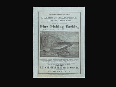 Early J.F. Marsters Catalog