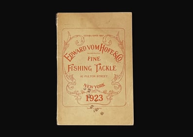 1923 Edward Vom Hofe Catalog