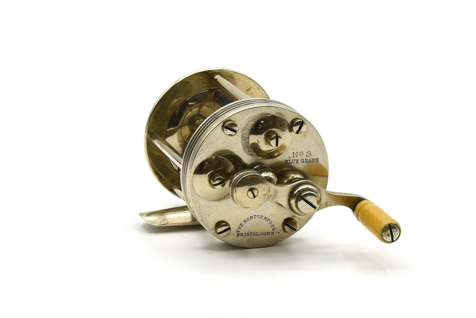 Horton No. 3 Blue Grass Casting Reel (1 of 3)