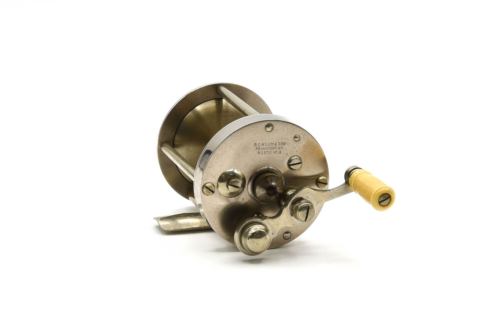 B.C. Milam & Son Rustic No. 3 Reel (1 of 3)