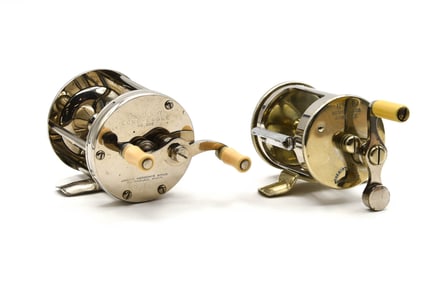 2 Vintage Casting Reels