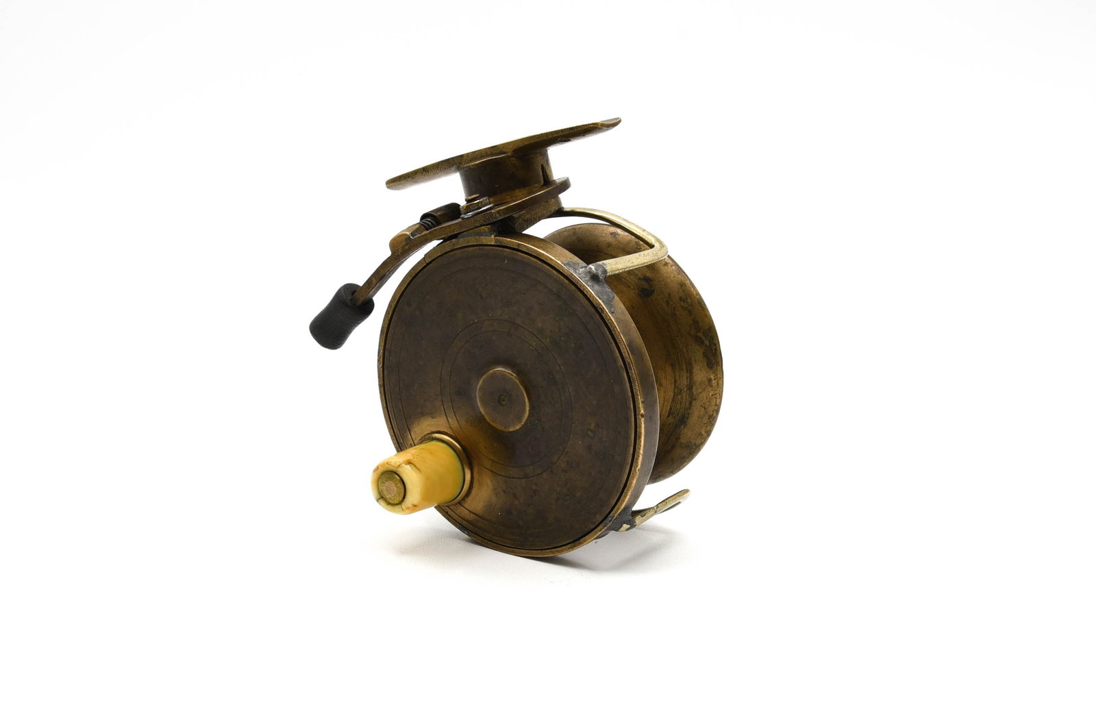Early Brass "Sidecaster" Reel (1 of 4)