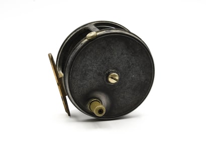 English Wide Drum Salmon Reel