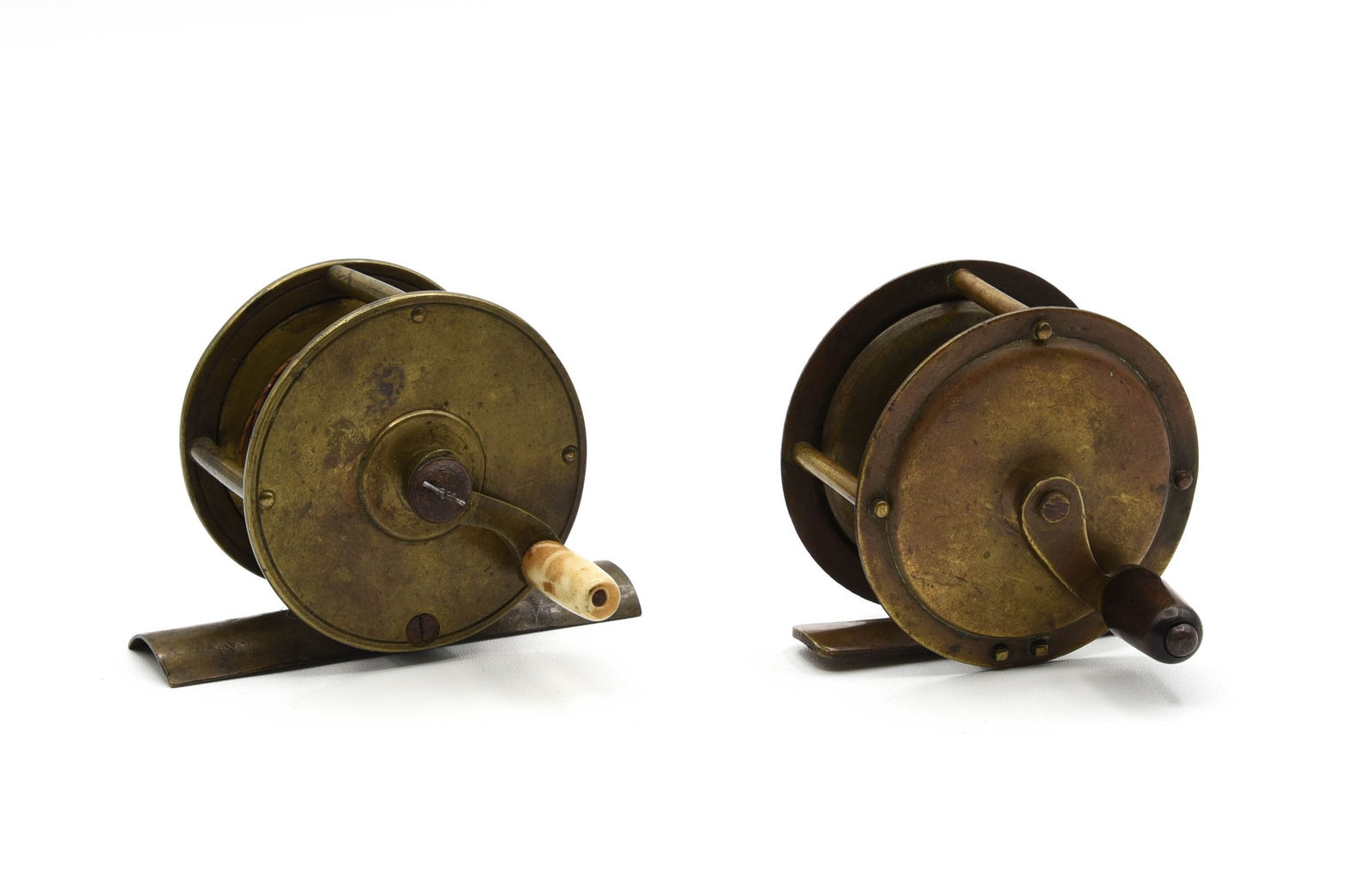 Early Brass Winch Reels (1 of 2)