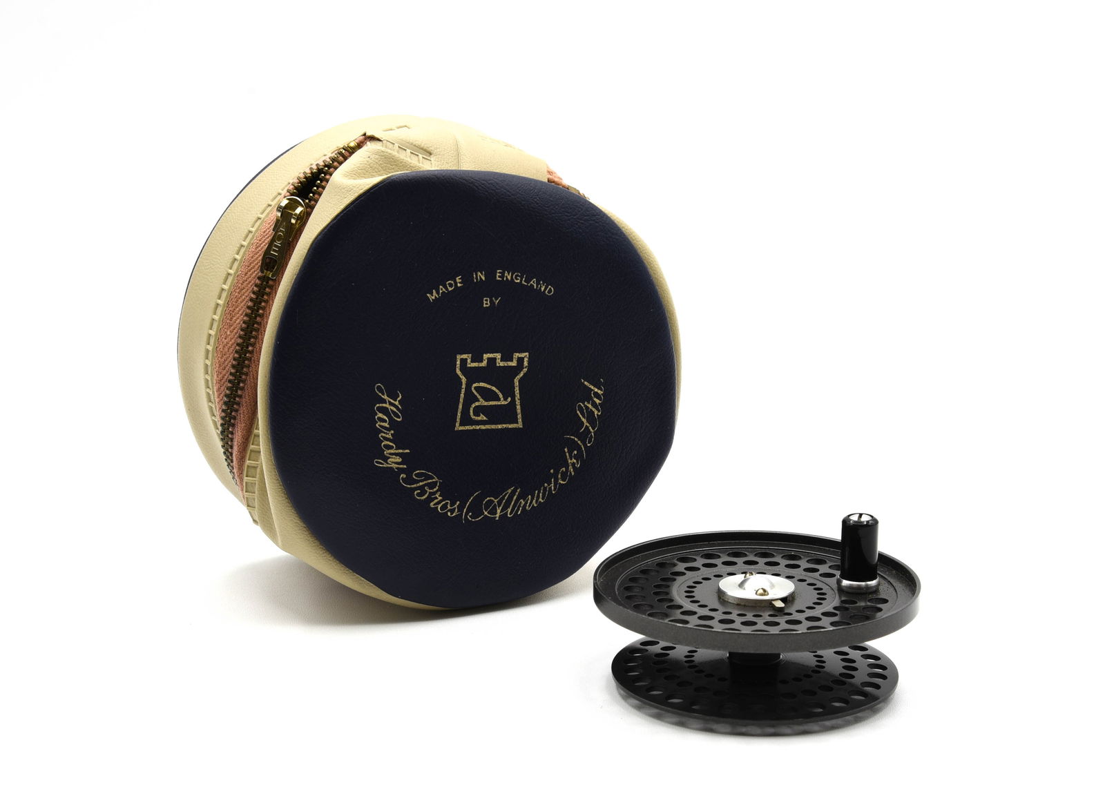 Hardy Fly Reel Spool & Case (1 of 1)