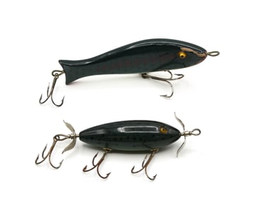 2 Vintage "Folk Art" Lures