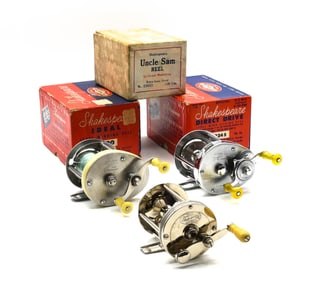 3 Boxed Shakespeare Casting Reels