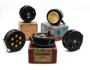 5 Horrocks-Ibbotson Fly Reels