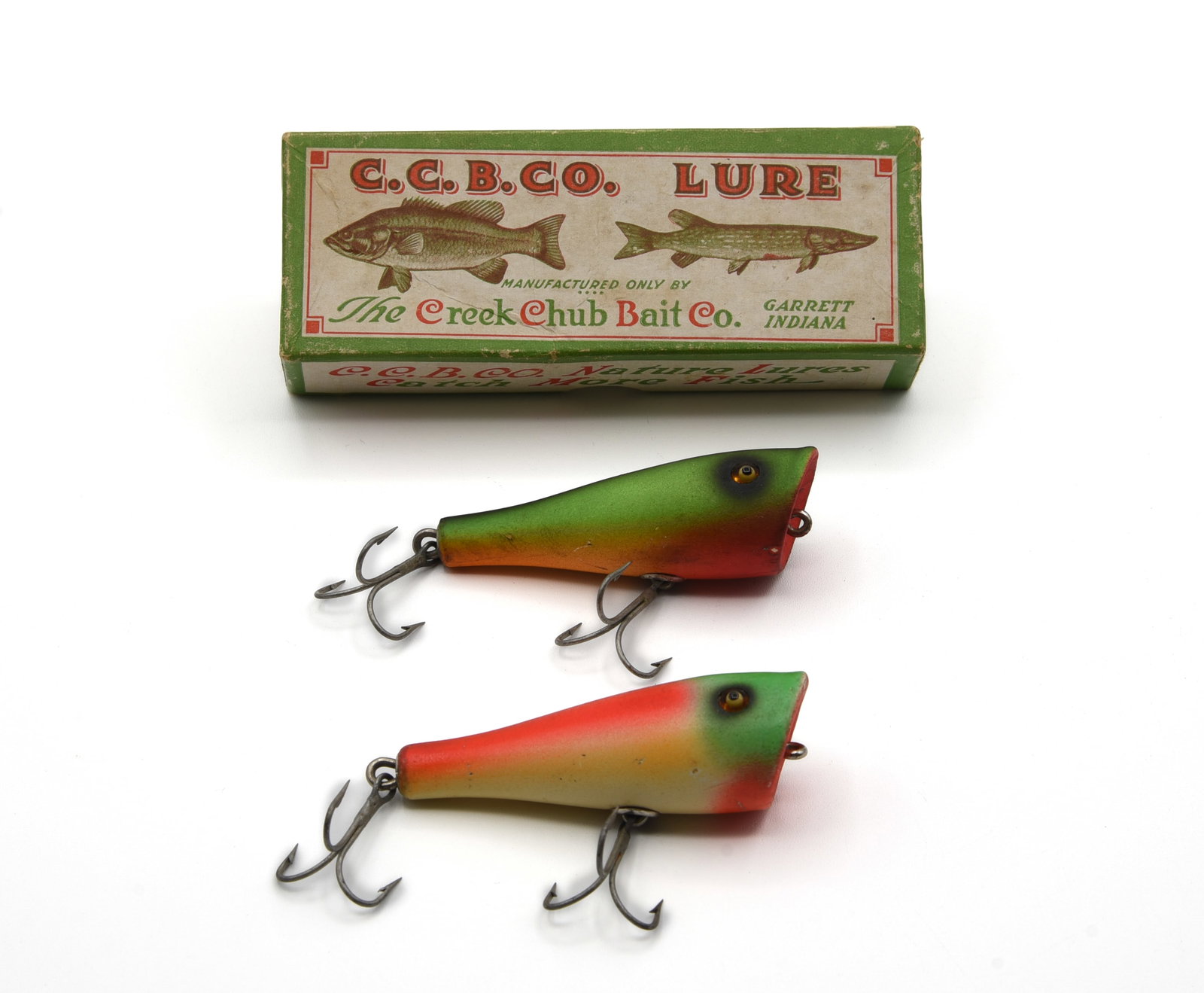Creek Chub Fire Lacquer Plunkers (1 of 5)