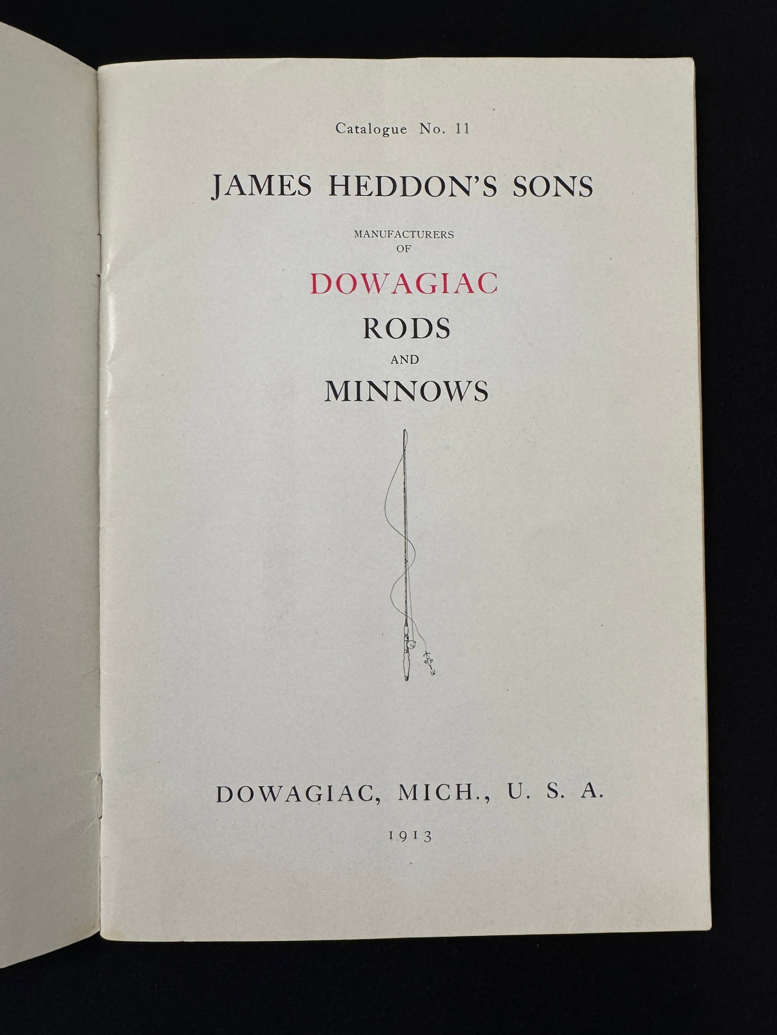 Rare 1913 Heddon Catalog - 5