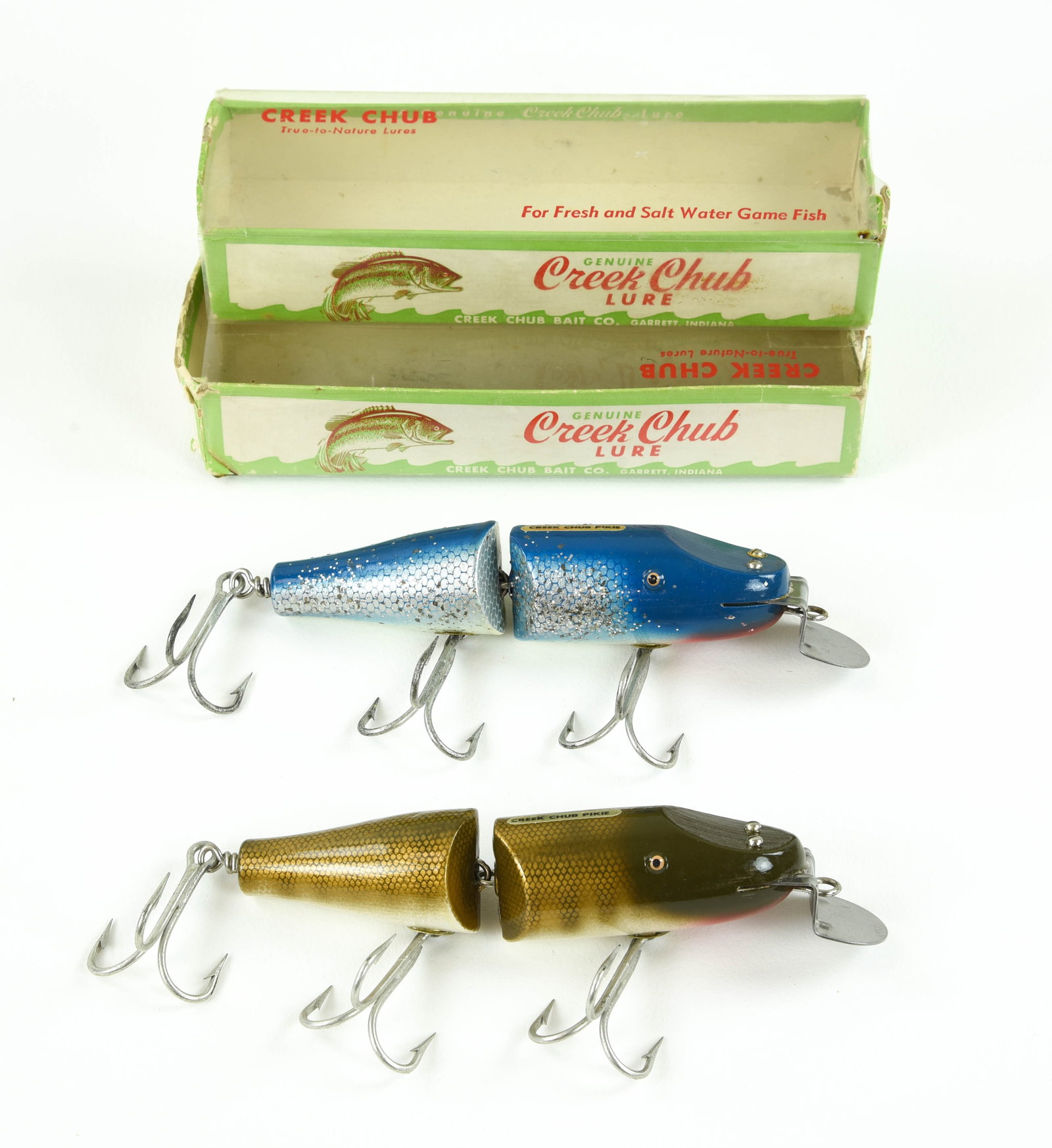 2 Creek Chub Jointed Striper Pikies (1 of 5)