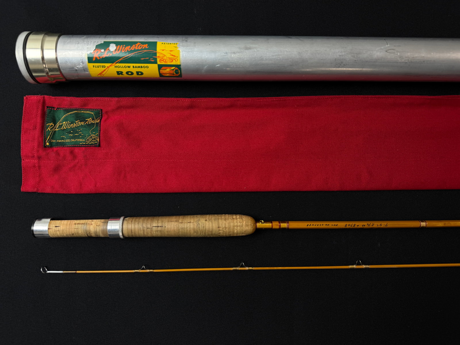 7' 9" R.L. Winston Bamboo Fly Rod (1 of 3)