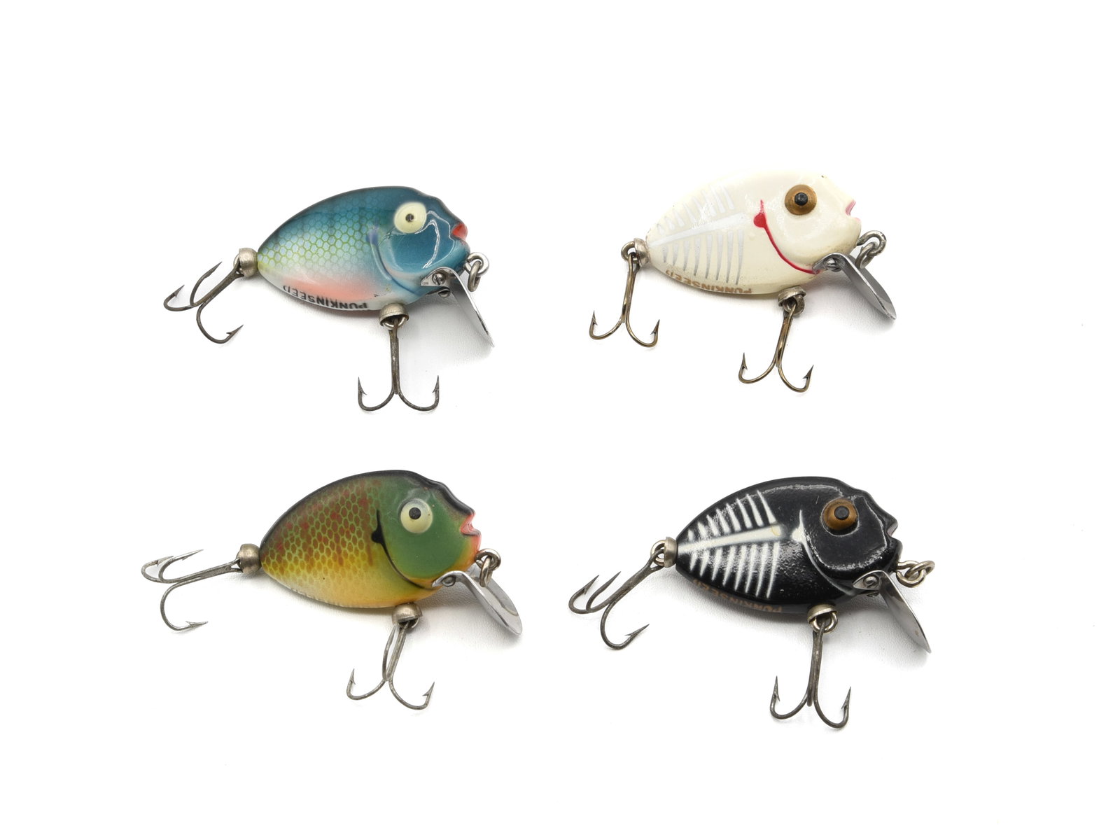 4 Heddon Tiny Punkinseeds - 2