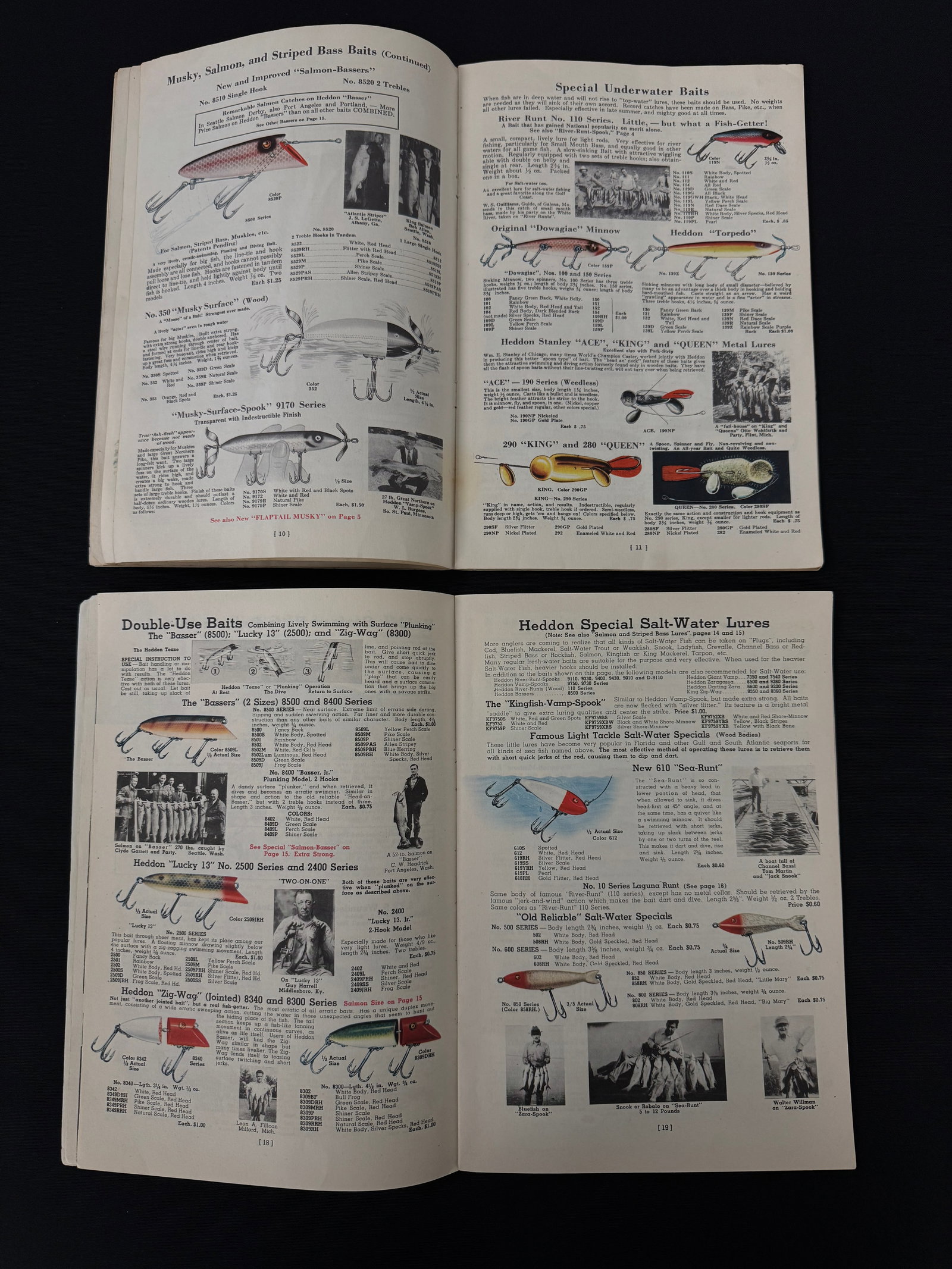 2 Heddon Catalogs - 2