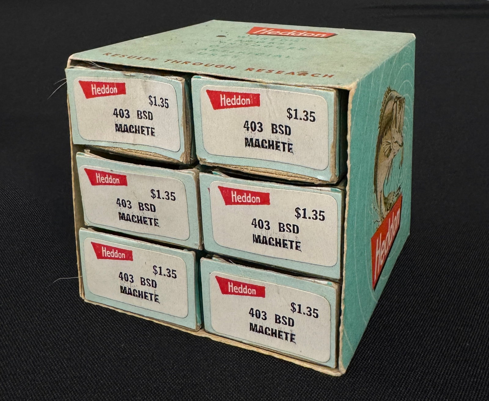 4 Heddon Dealer Boxes - 2