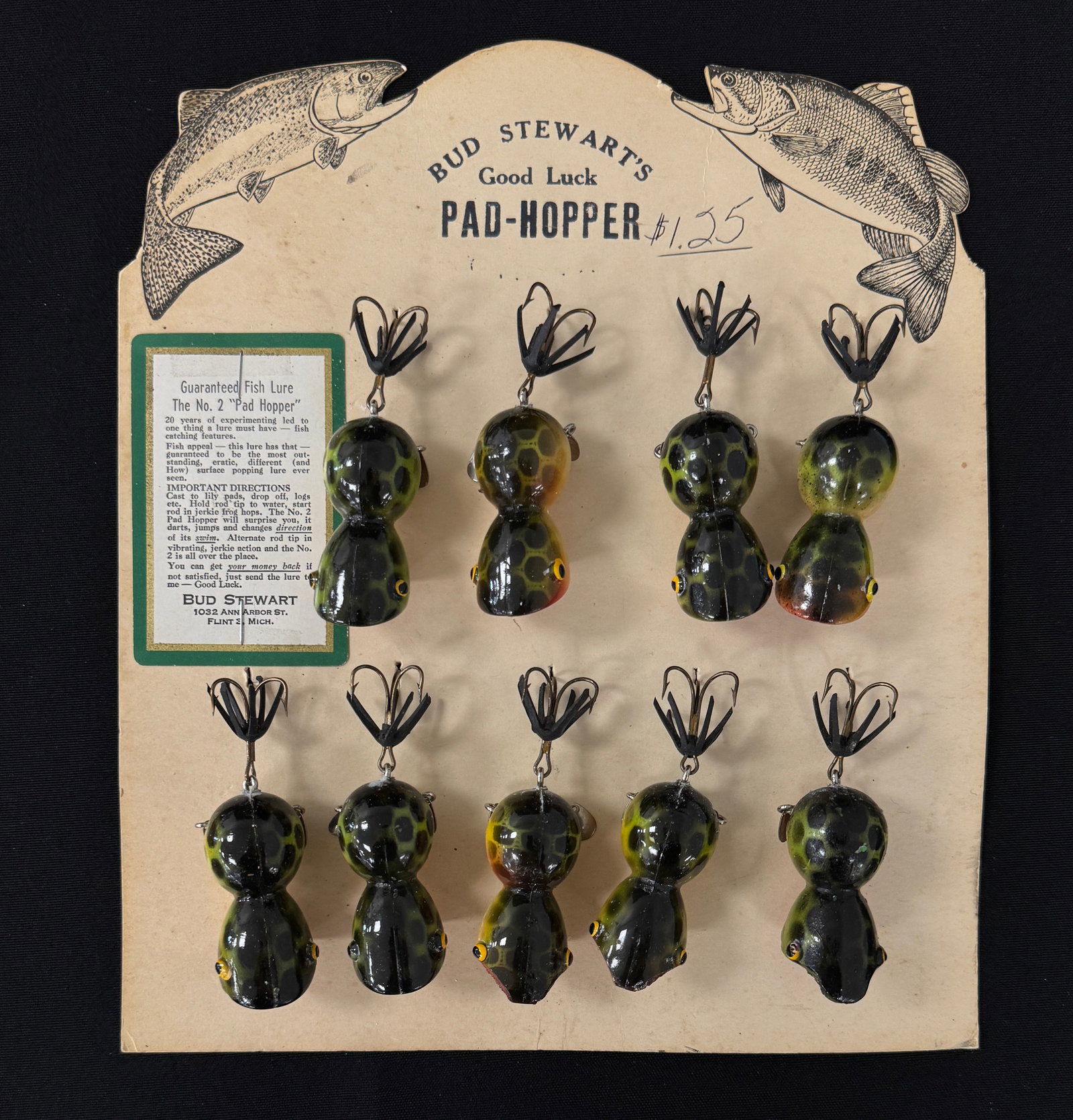 Bud Stewart Store Display Card (1 of 3)