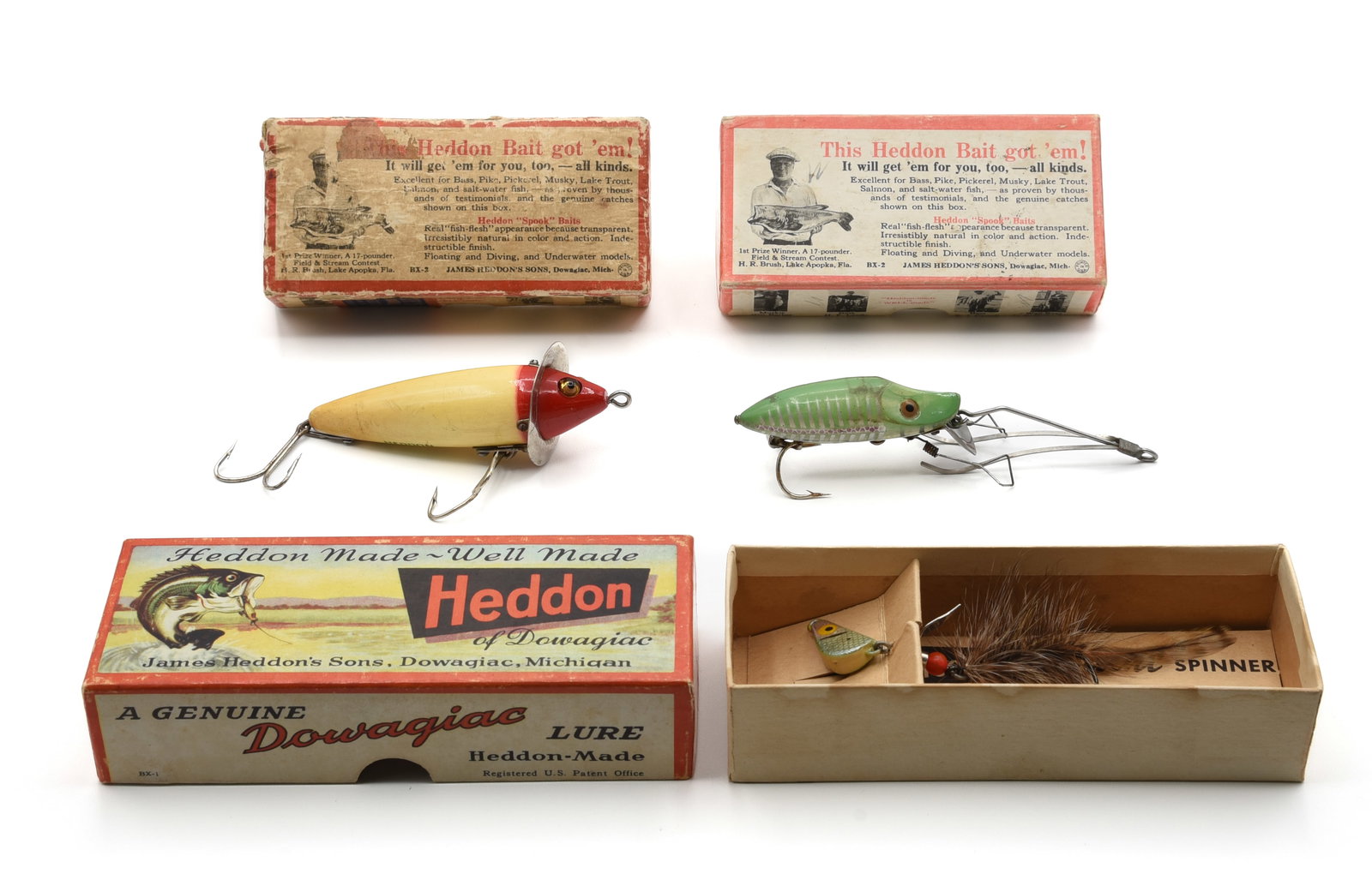 3 Boxed Heddon Lures (1 of 2)