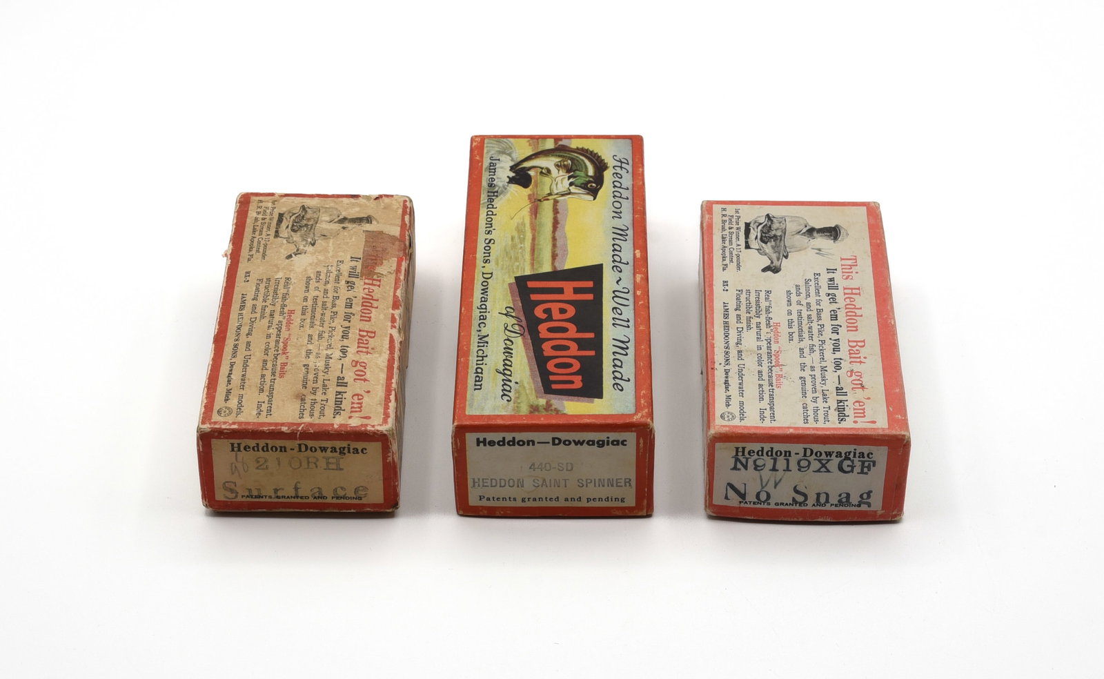 3 Boxed Heddon Lures - 2