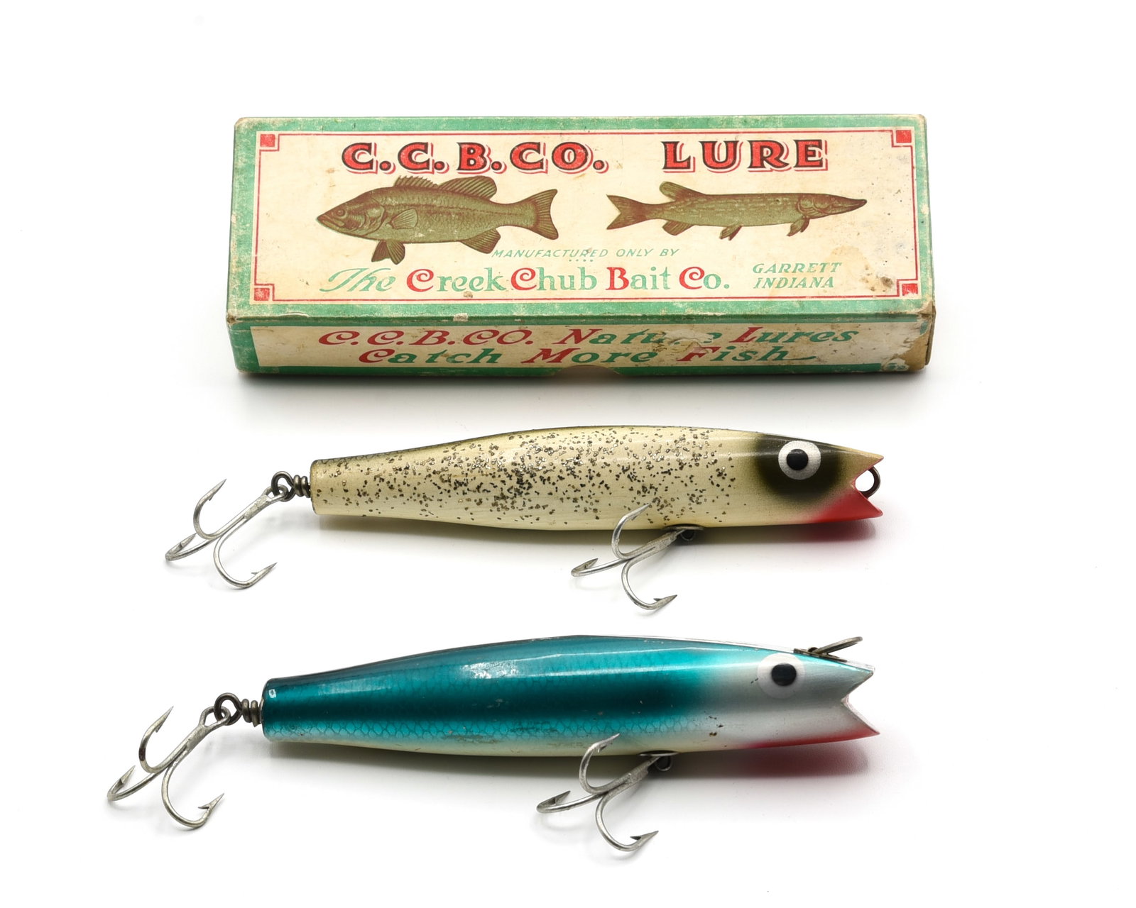 2 Creek Chub Salt Spin Darters (1 of 4)