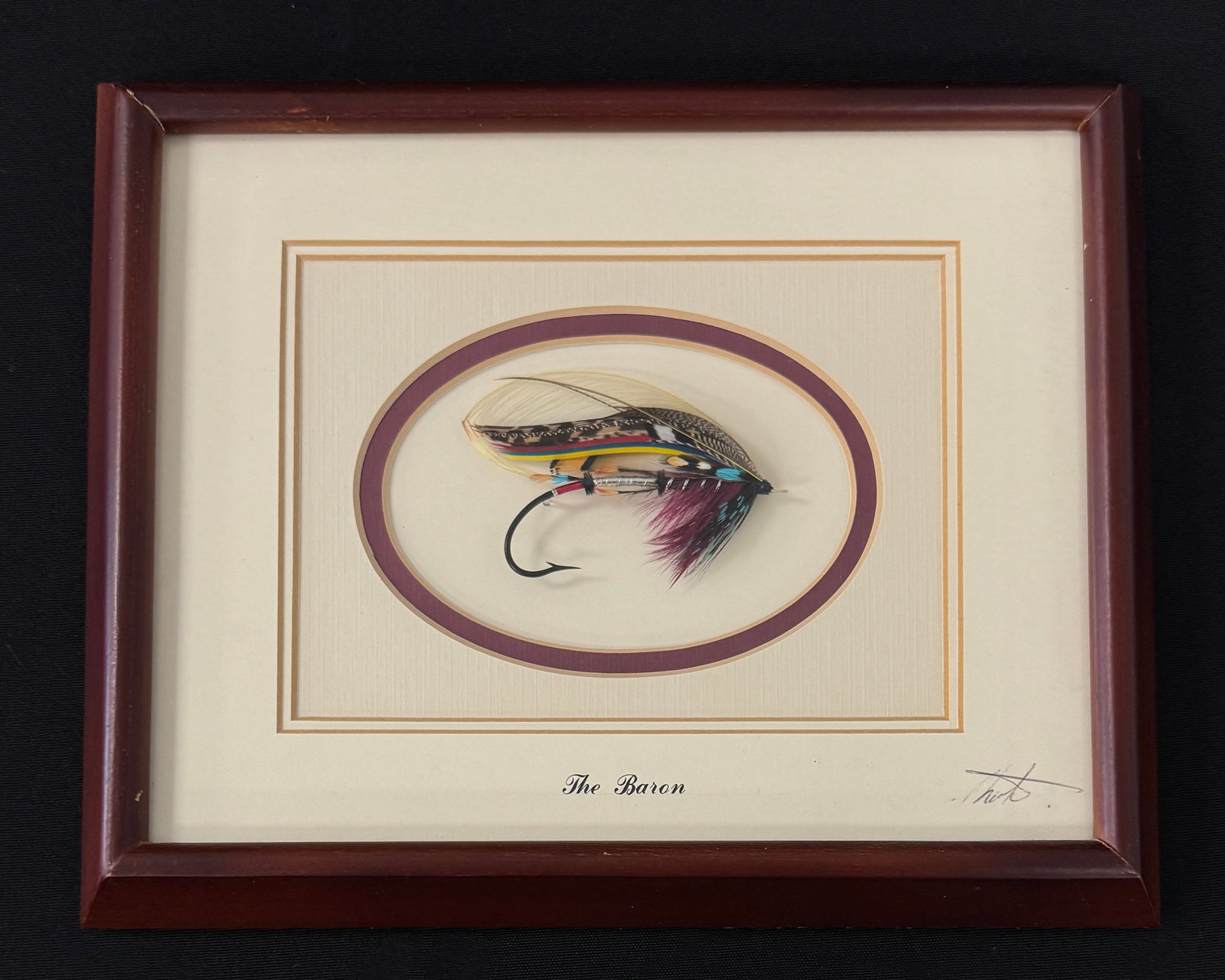 Framed Chute Atlantic Salmon Fly (1 of 3)