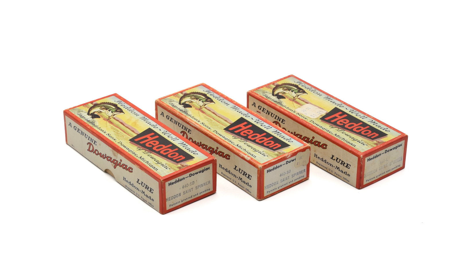 3 Heddon "Saint" Spinners - 2