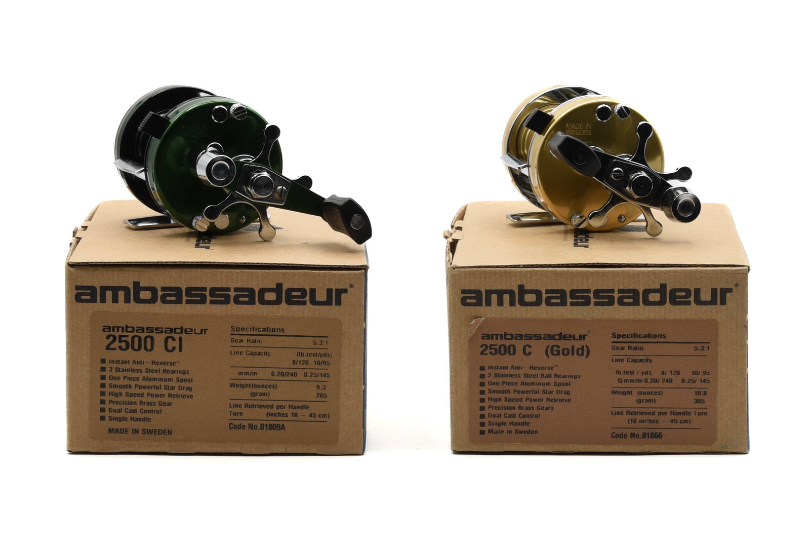 2 Boxed Ambassadeur Casting Reels (1 of 3)