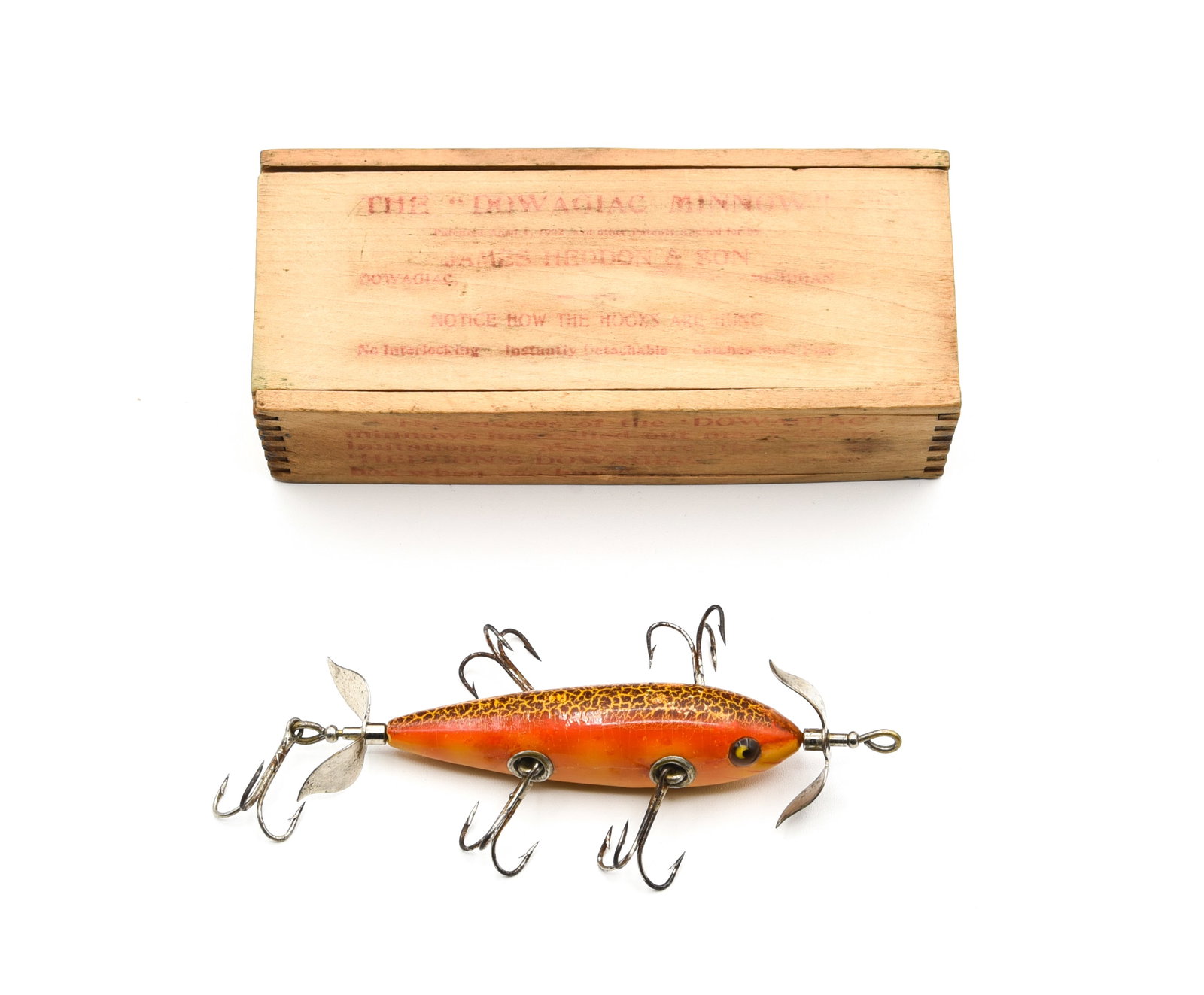 Early Heddon 157 Underwater Minnow (1 of 3)