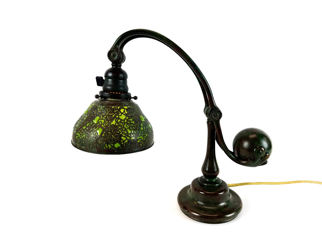 Tiffany Studios Blown Grapevine Desk Lamp (1 of 6)