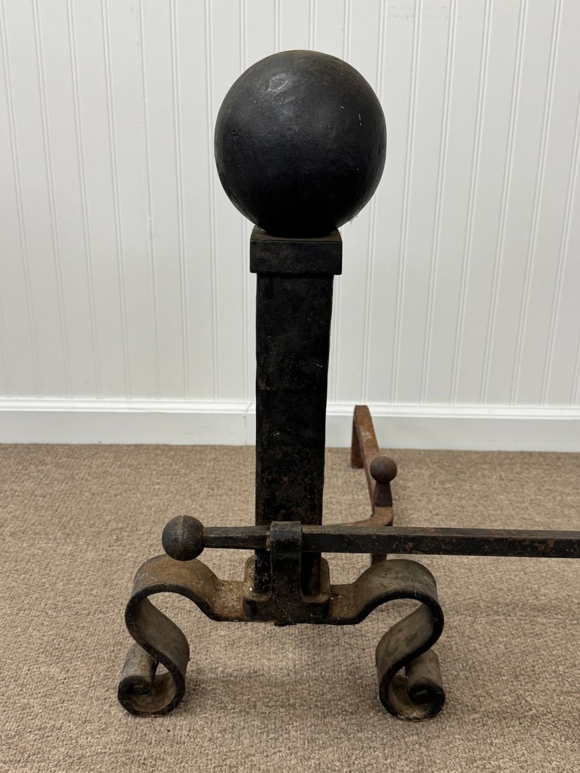 Cannonball Andirons - 2