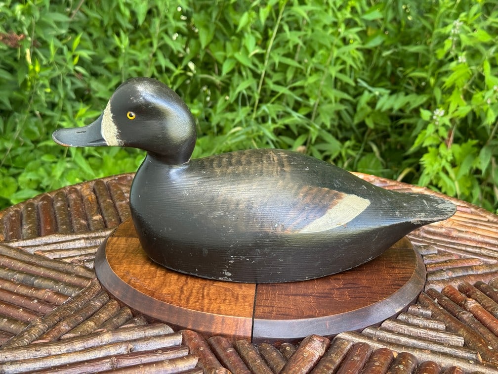 Sam Denny Hen Bluebill Duck Decoy (1 of 4)