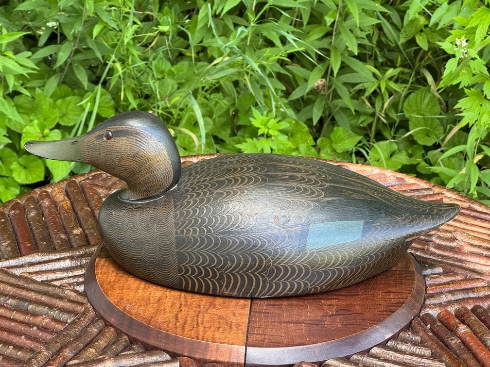 Ken Harris Black Duck Decoy: Woodville, NY.