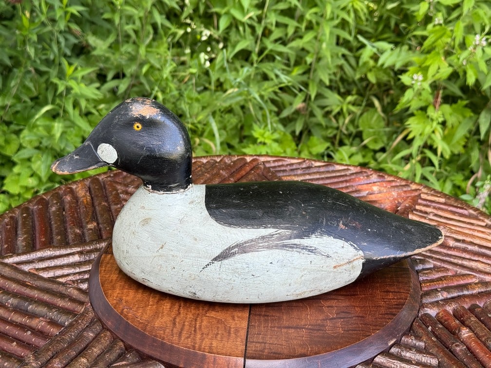 Clovis LeFebvre Drake Whistler Duck Decoy (1 of 4)