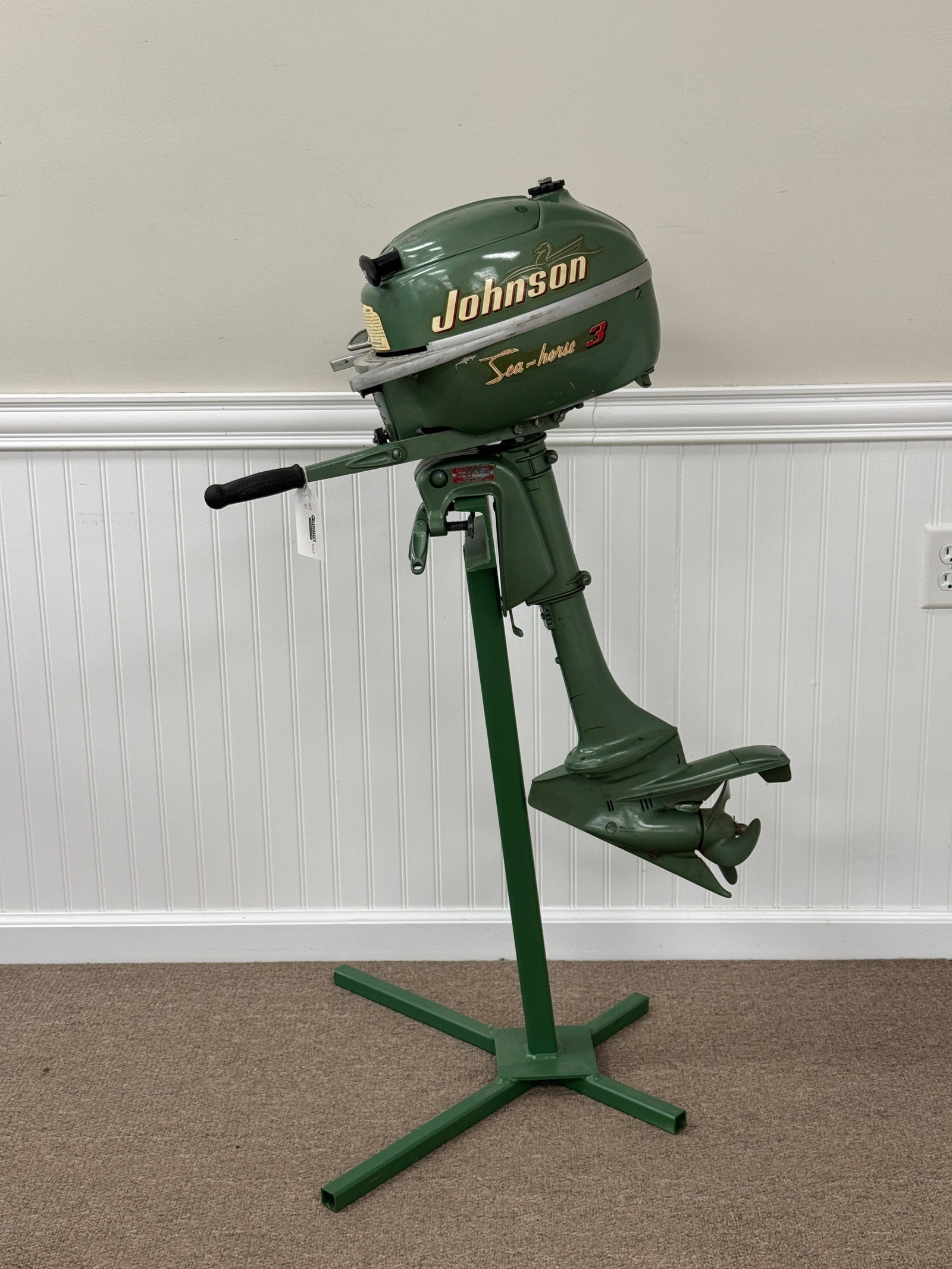 Johnson Sea-Horse 3hp Outboard Motor (1 of 5)