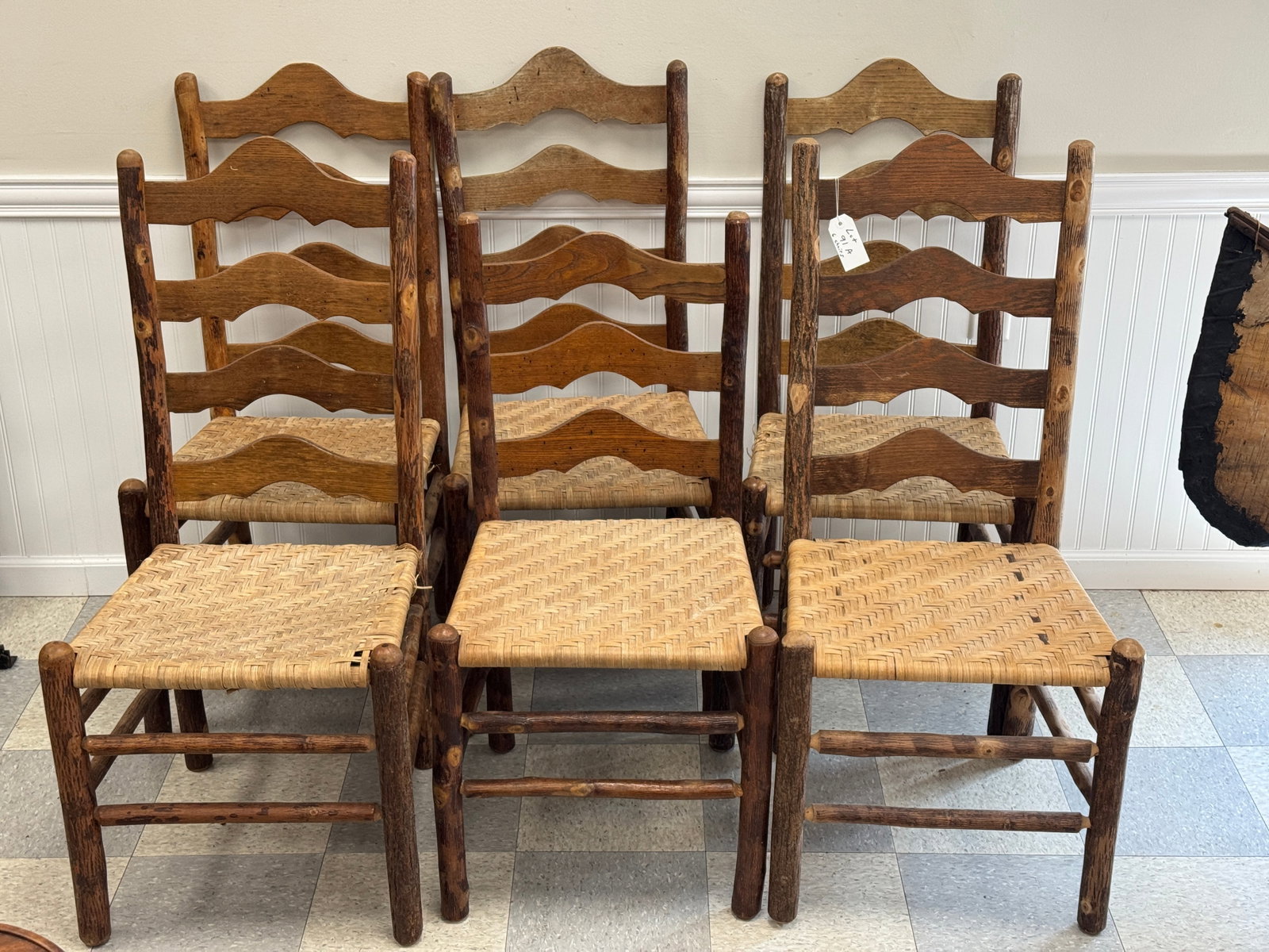6 Old Hickory Branded Dining Room Chairs (1 of 3)