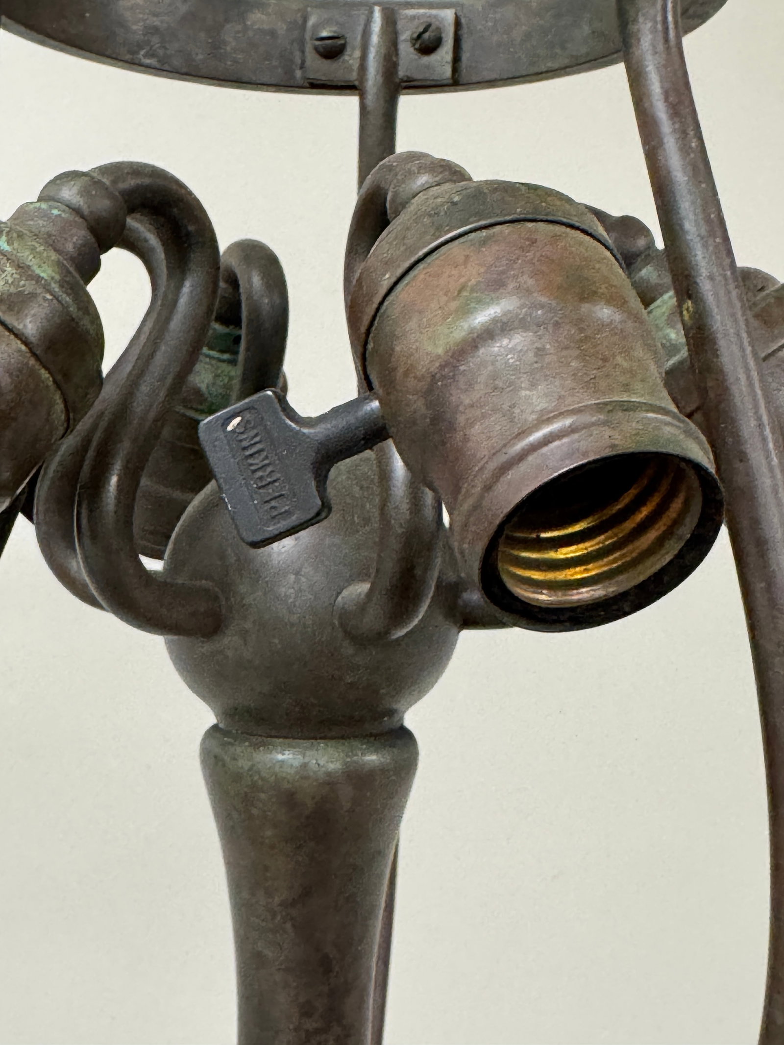 Tiffany Studios "Curtain Border" Floor Lamp - 13