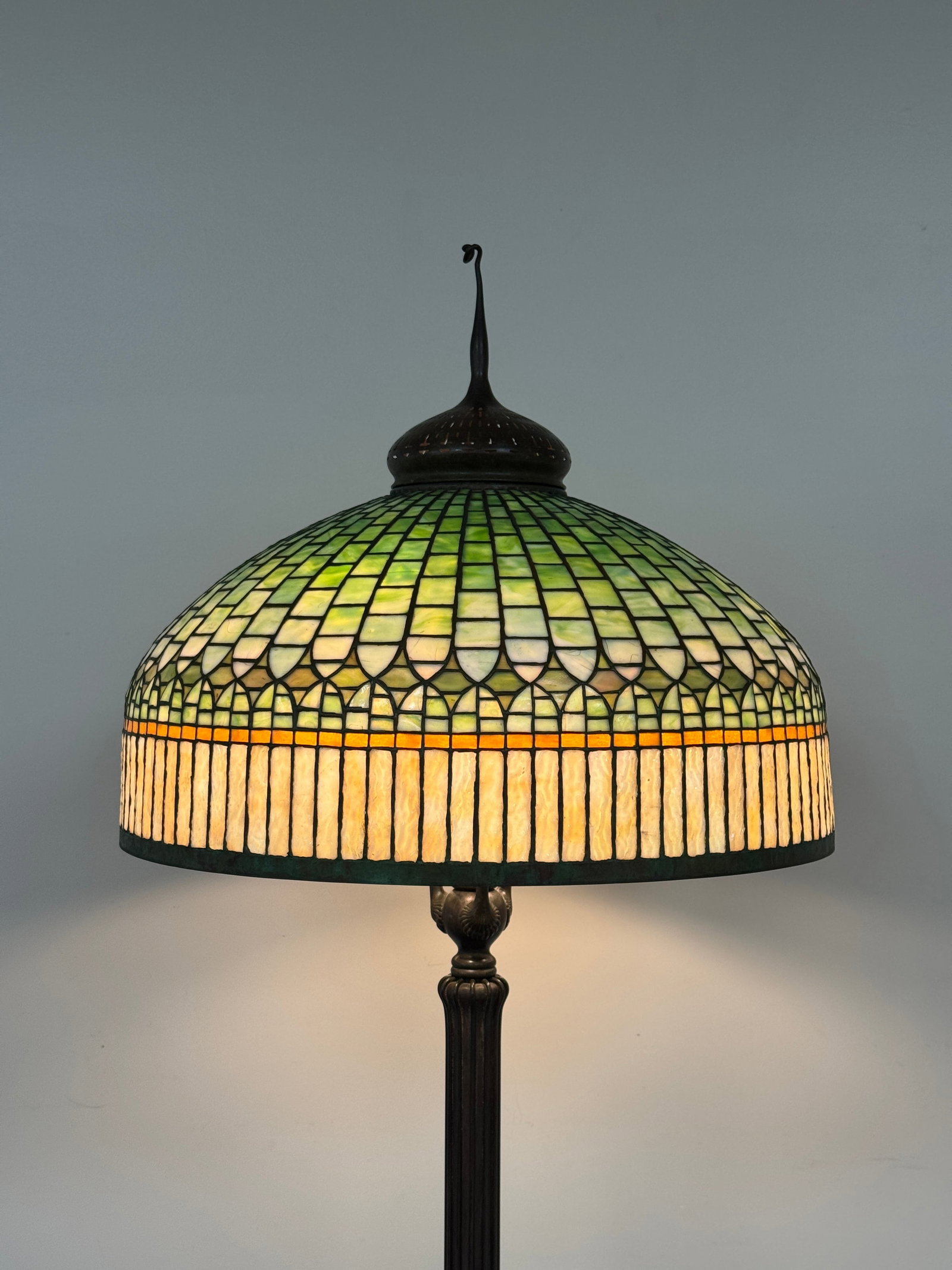Tiffany Studios "Curtain Border" Floor Lamp - 2