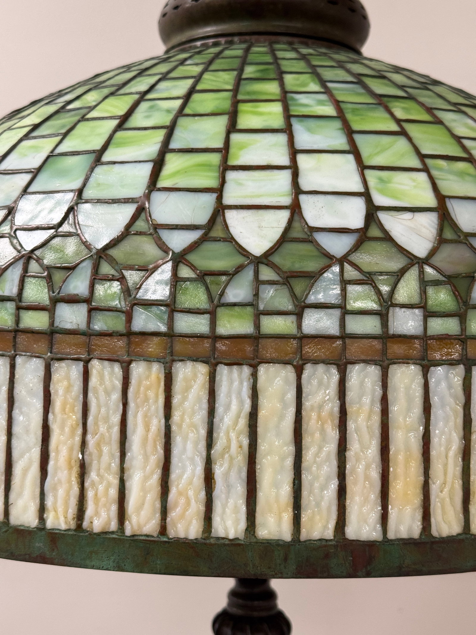 Tiffany Studios "Curtain Border" Floor Lamp - 6