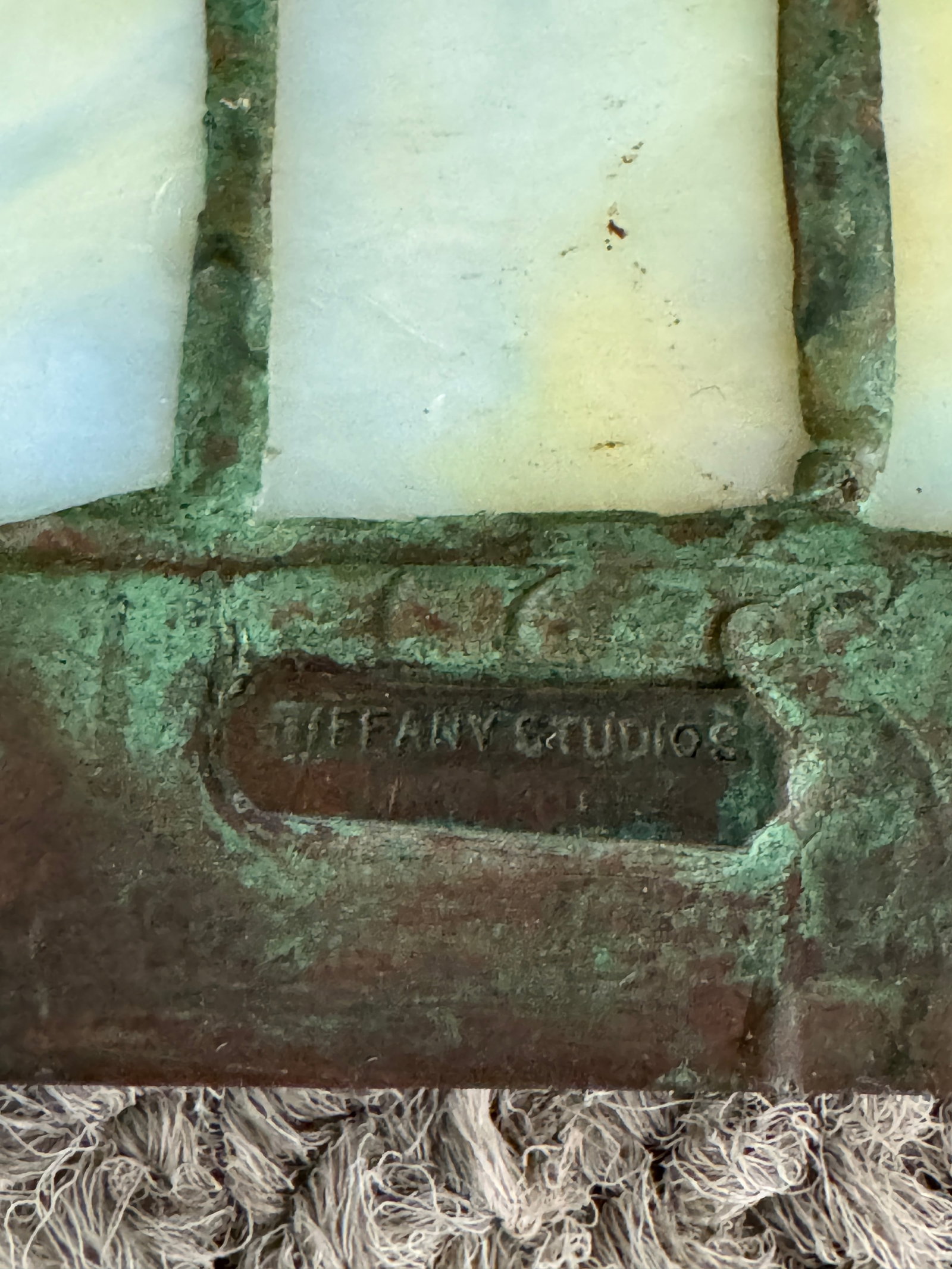 Tiffany Studios "Curtain Border" Floor Lamp - 8