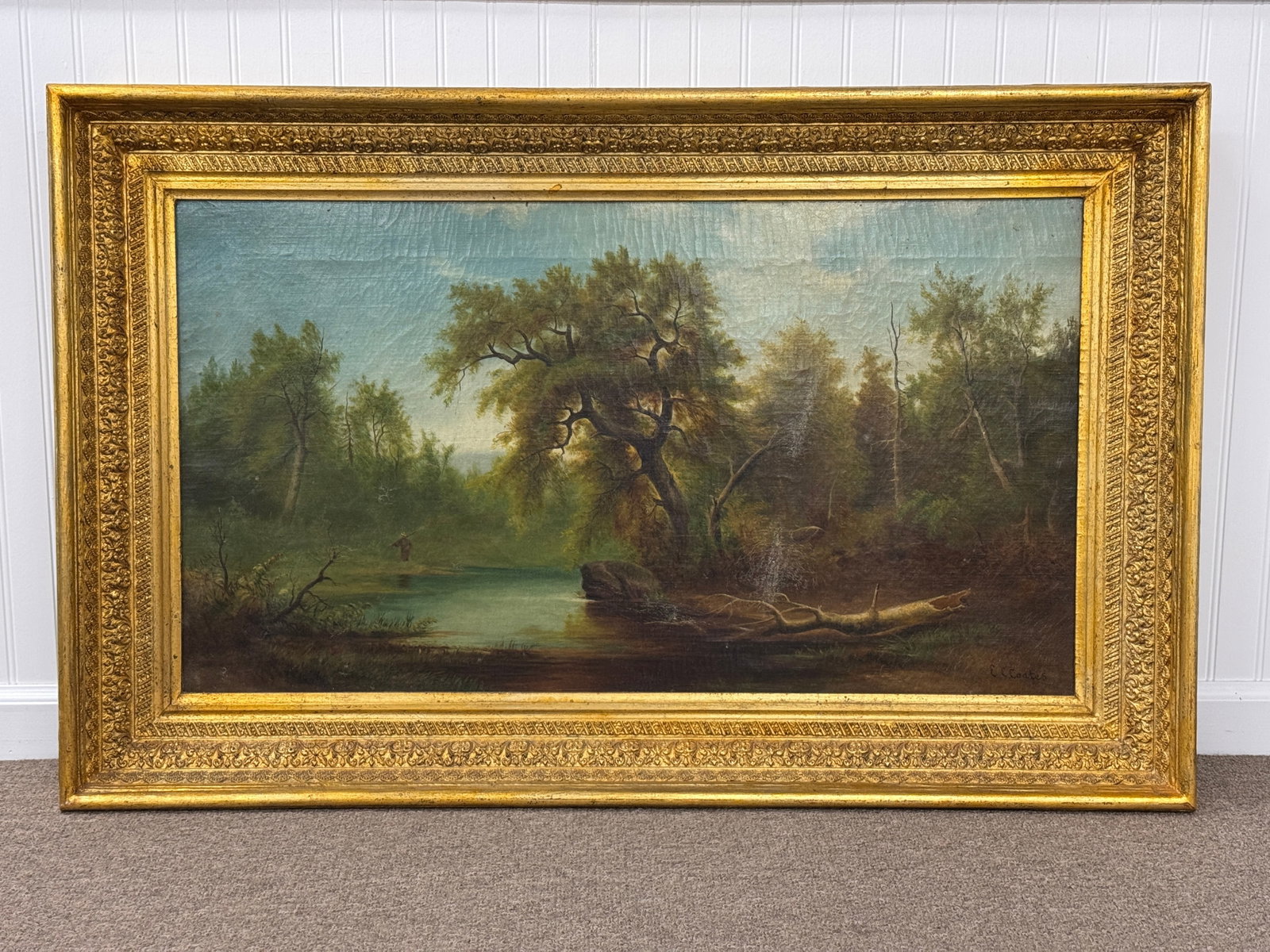 E.C. Coates Adirondack Oil Painting (1 of 6)