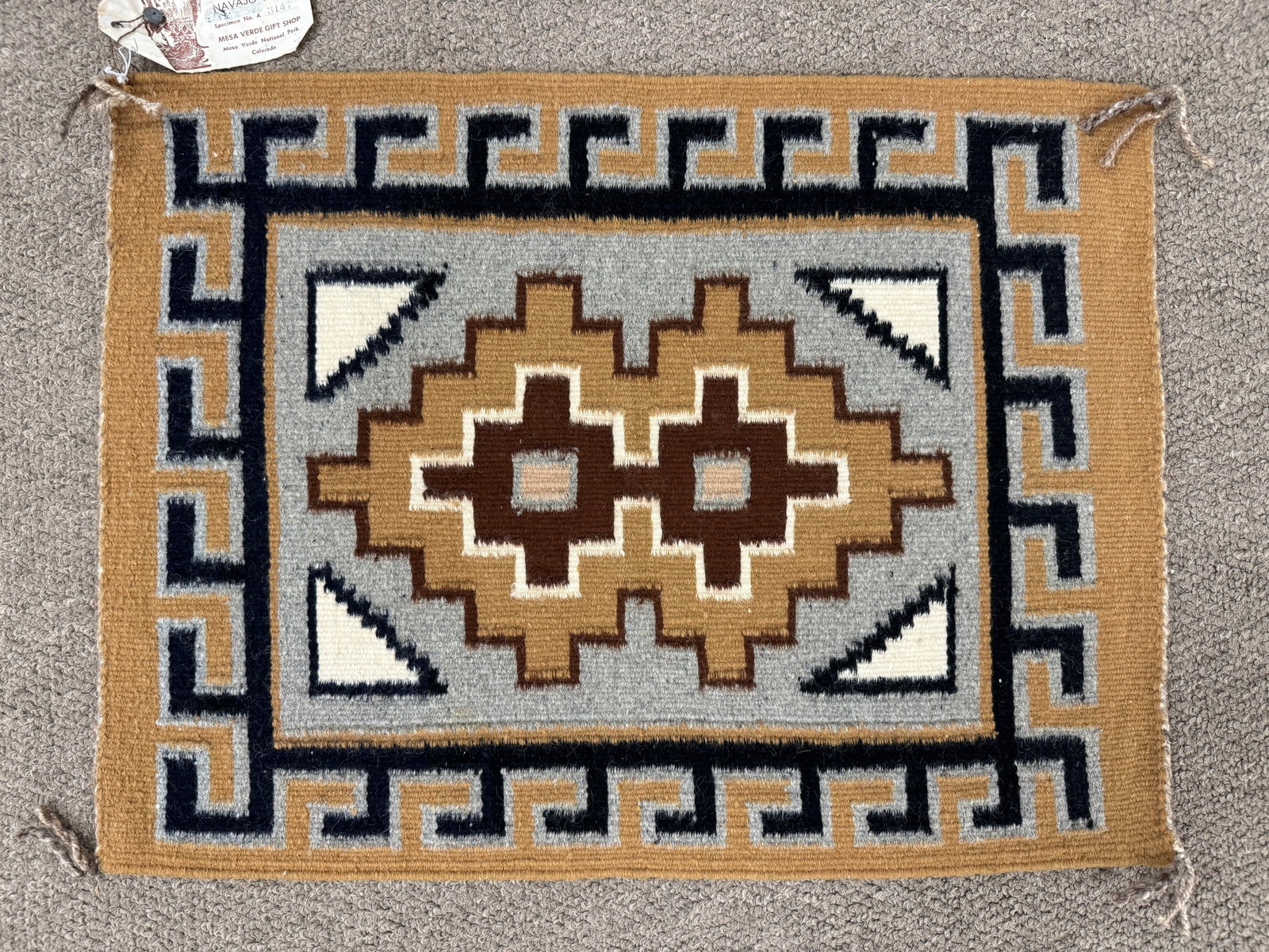 Navajo Weaving by Philip Tsosie (1 of 2)