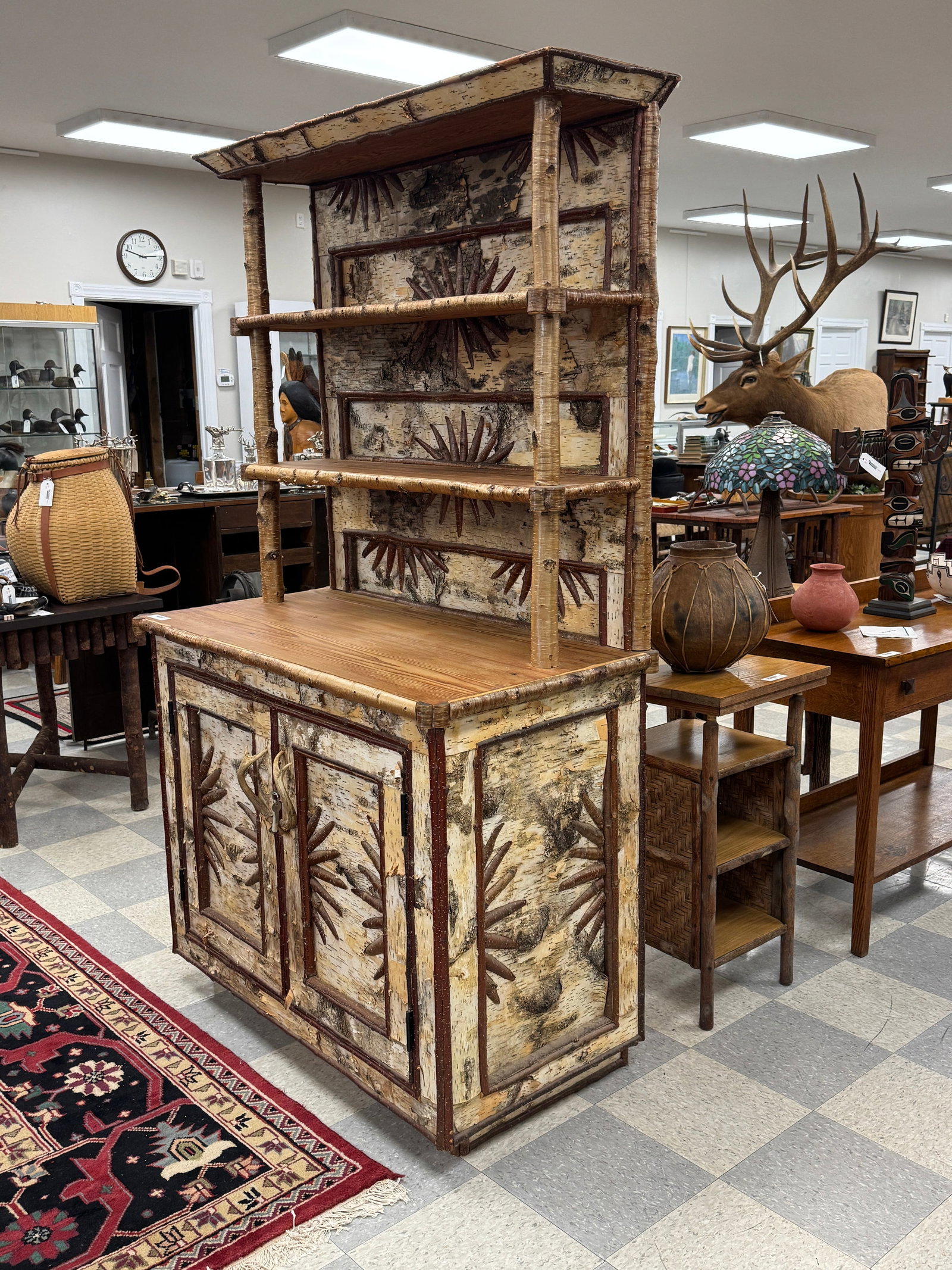 Adirondack Step Back Hutch by Jim Howard - 2