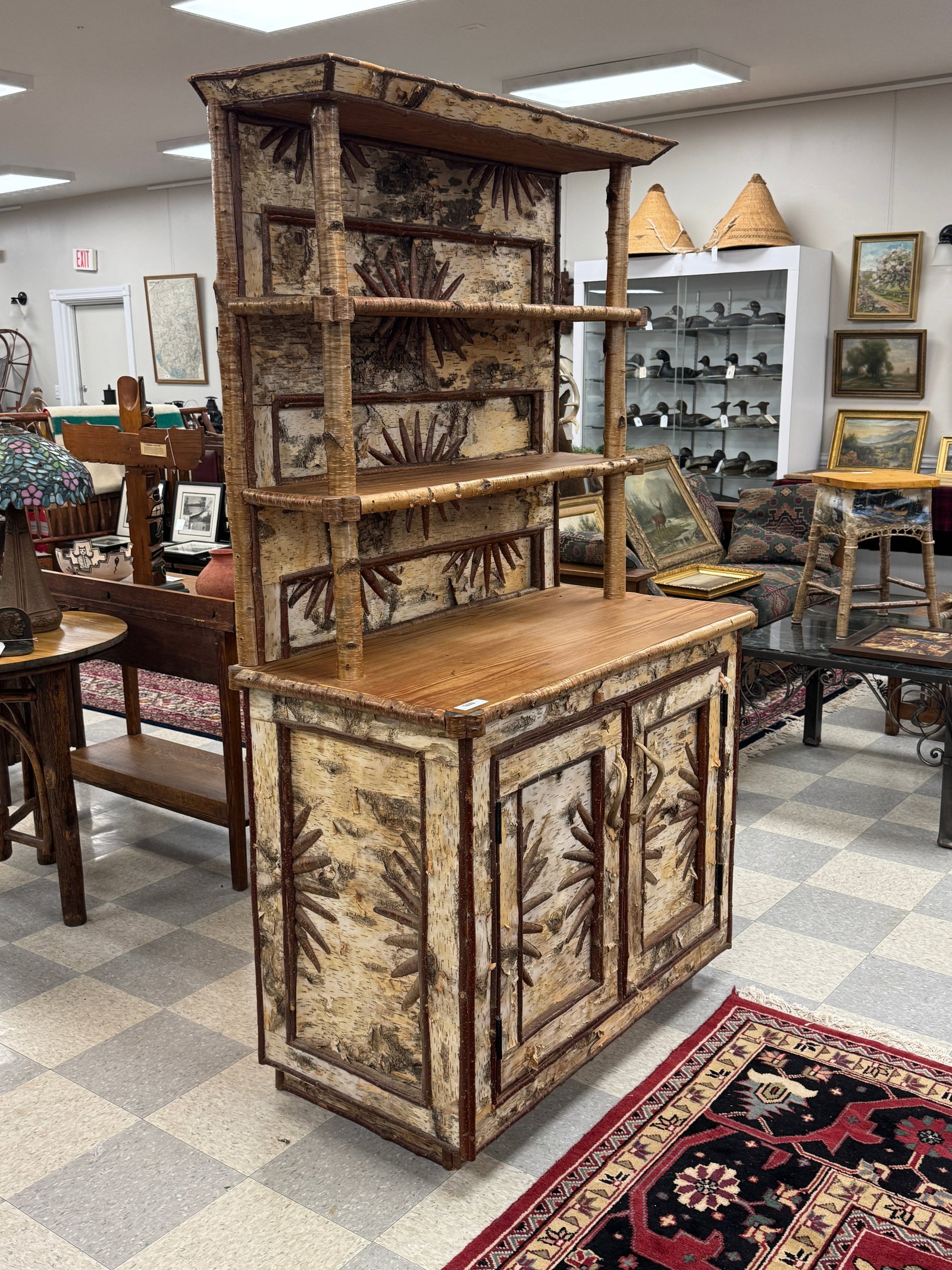Adirondack Step Back Hutch by Jim Howard - 3