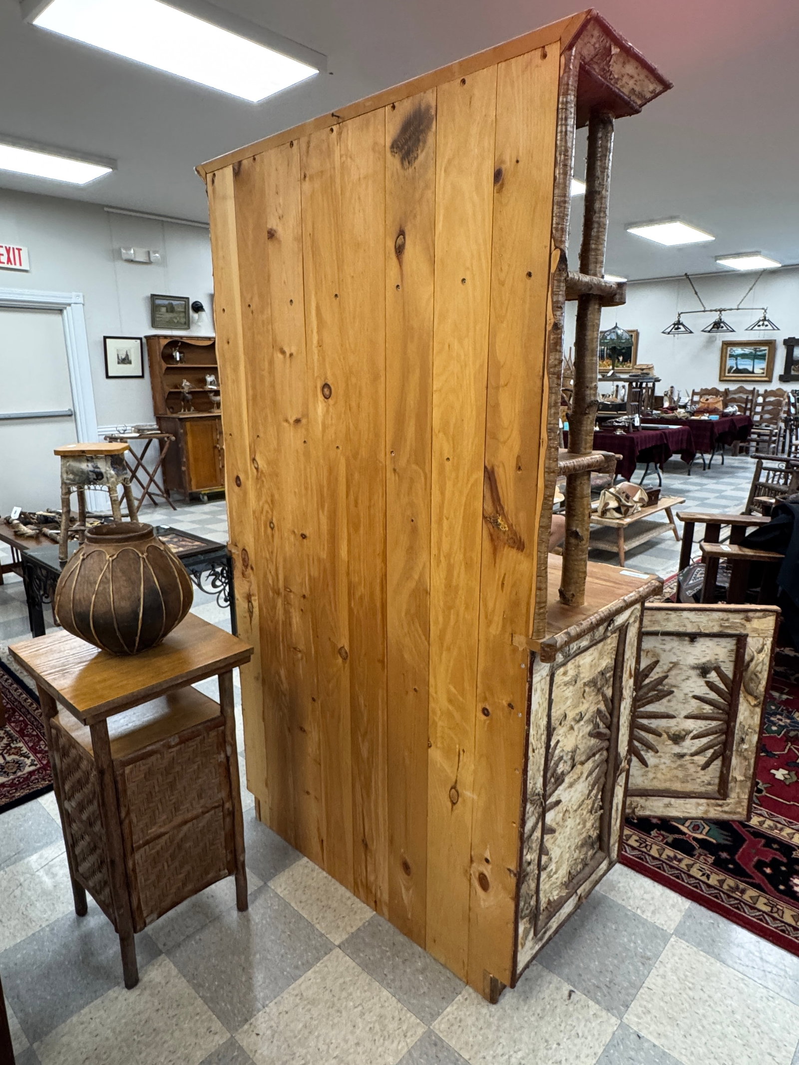 Adirondack Step Back Hutch by Jim Howard - 5