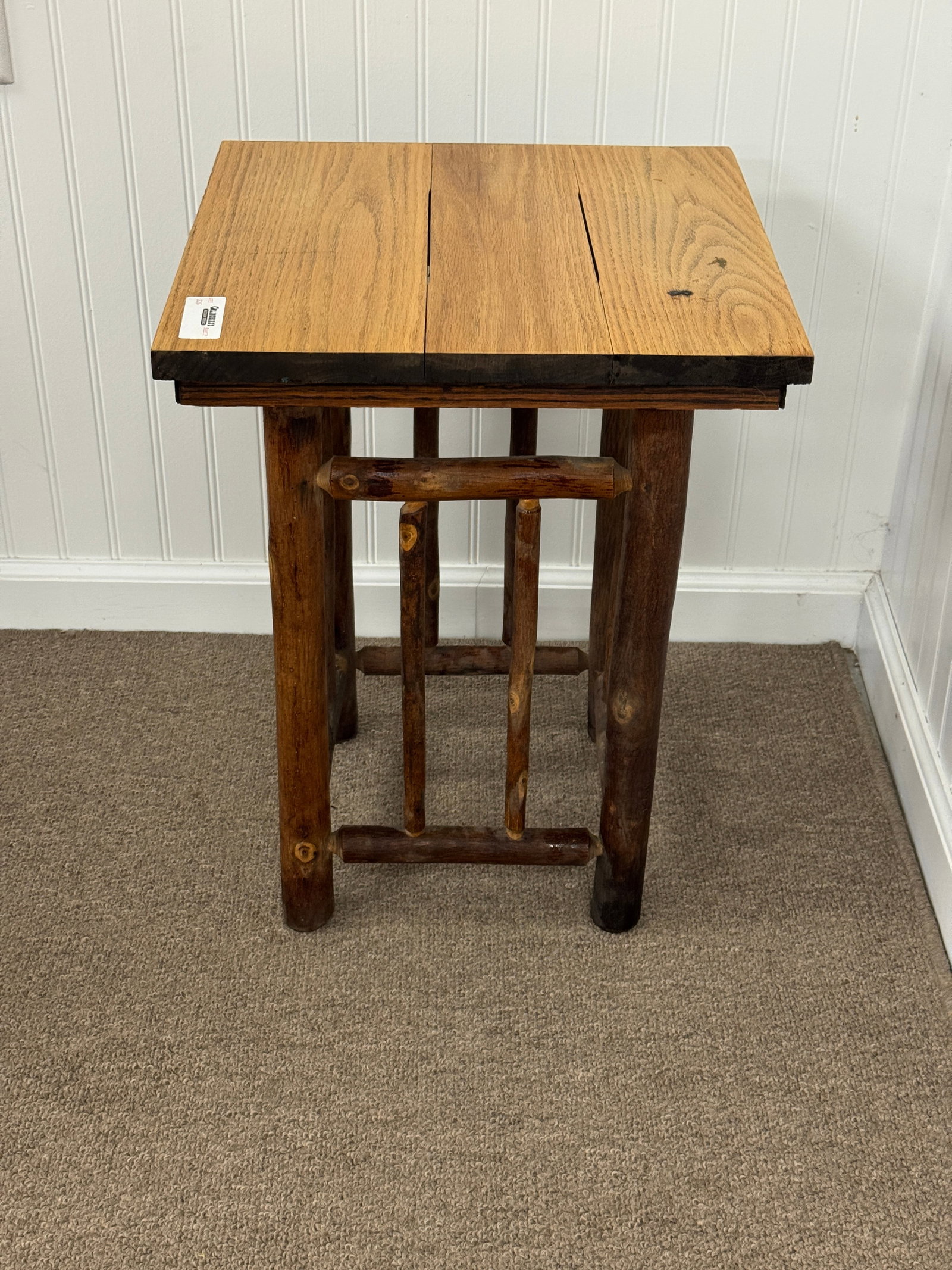 Old Hickory Branded Taboret Stand - 2