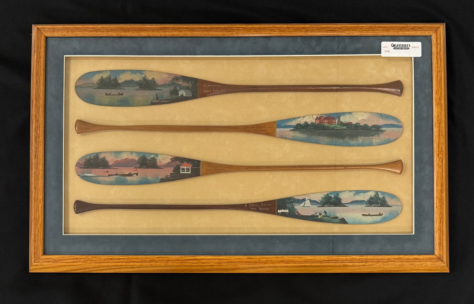 4 Keech Thousand Islands Souvenir Paddles (1 of 3)