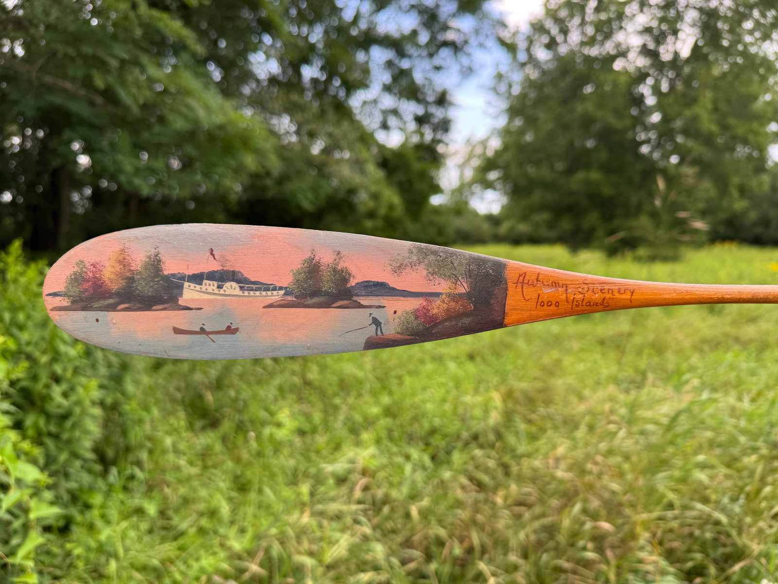 Keech Souvenir Paddle "Autumn Scenery" (1 of 3)