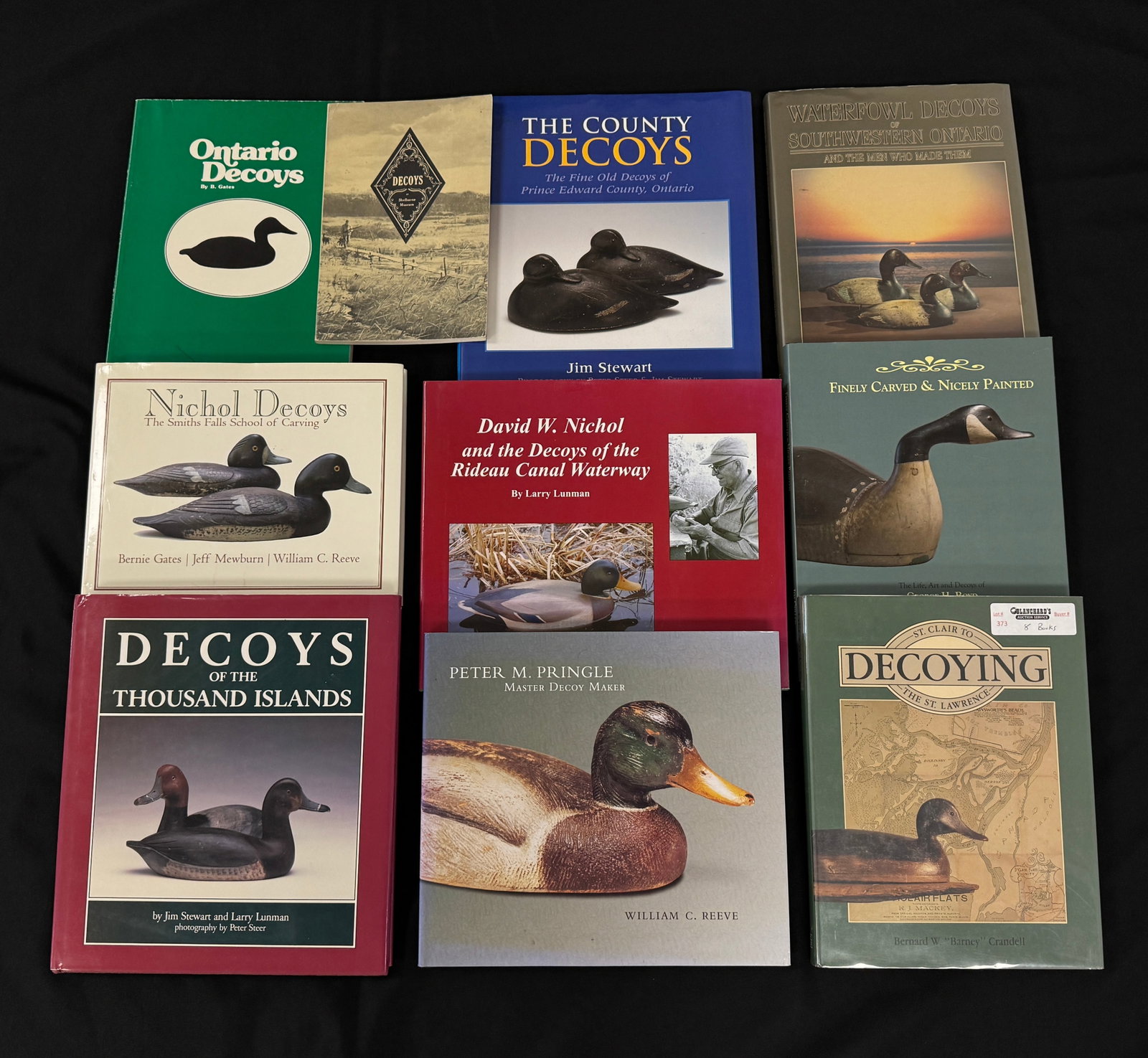 8 Duck Decoy Hardcover Reference Books (1 of 2)