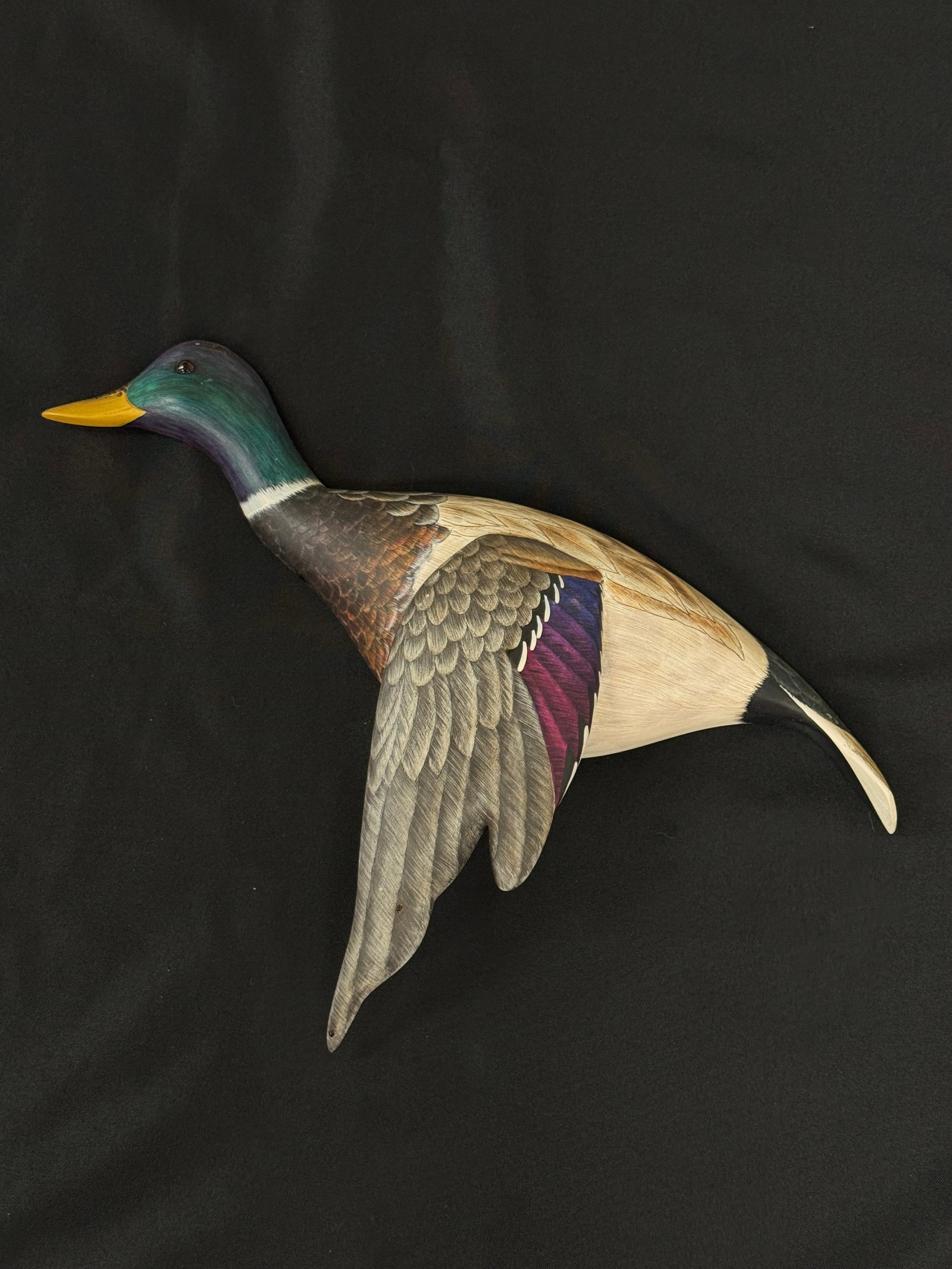 Ken Harris Half Body Drake Flying Mallard (1 of 3)