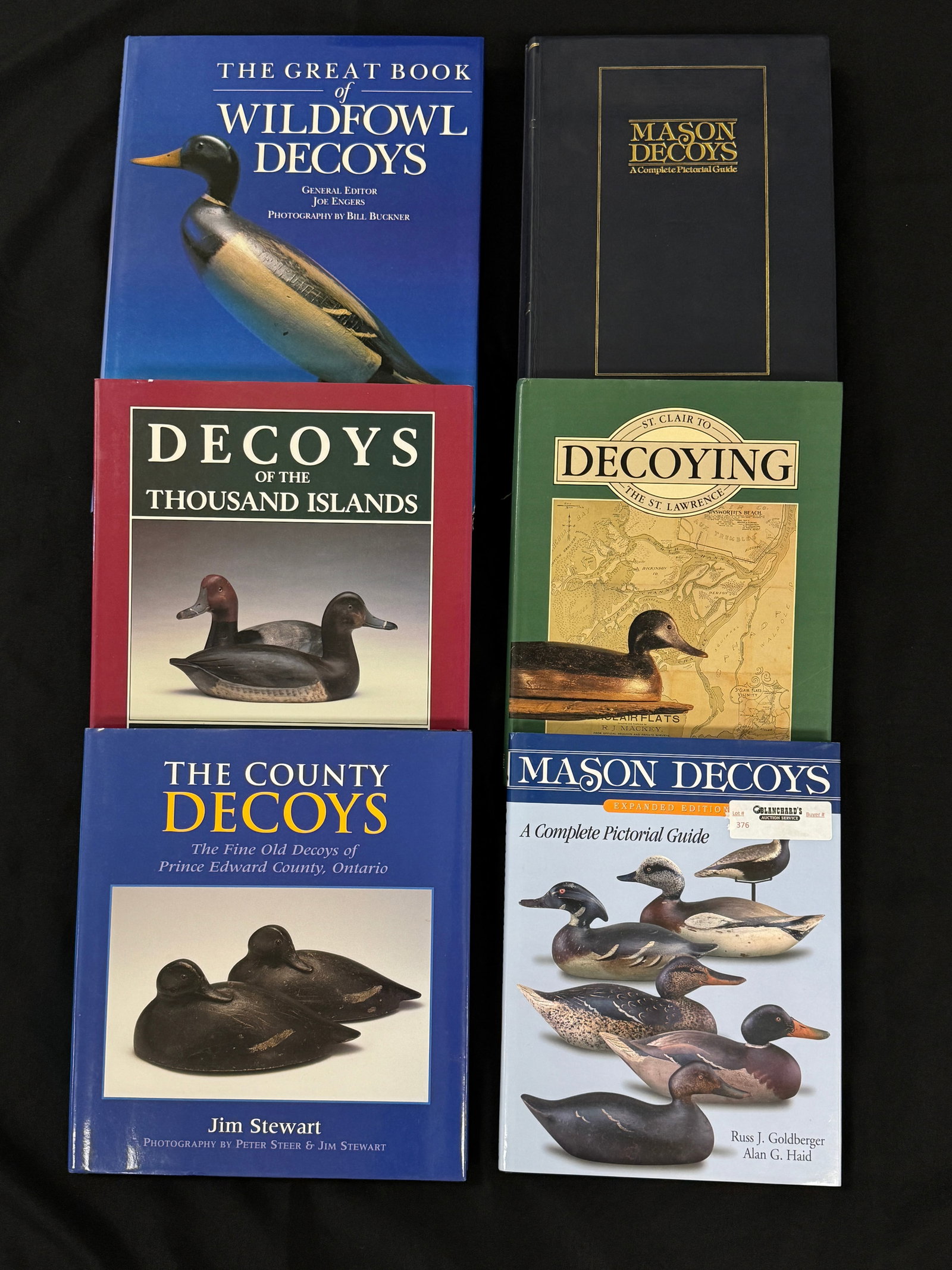 6 Duck Decoy Hardcover Reference Books (1 of 1)
