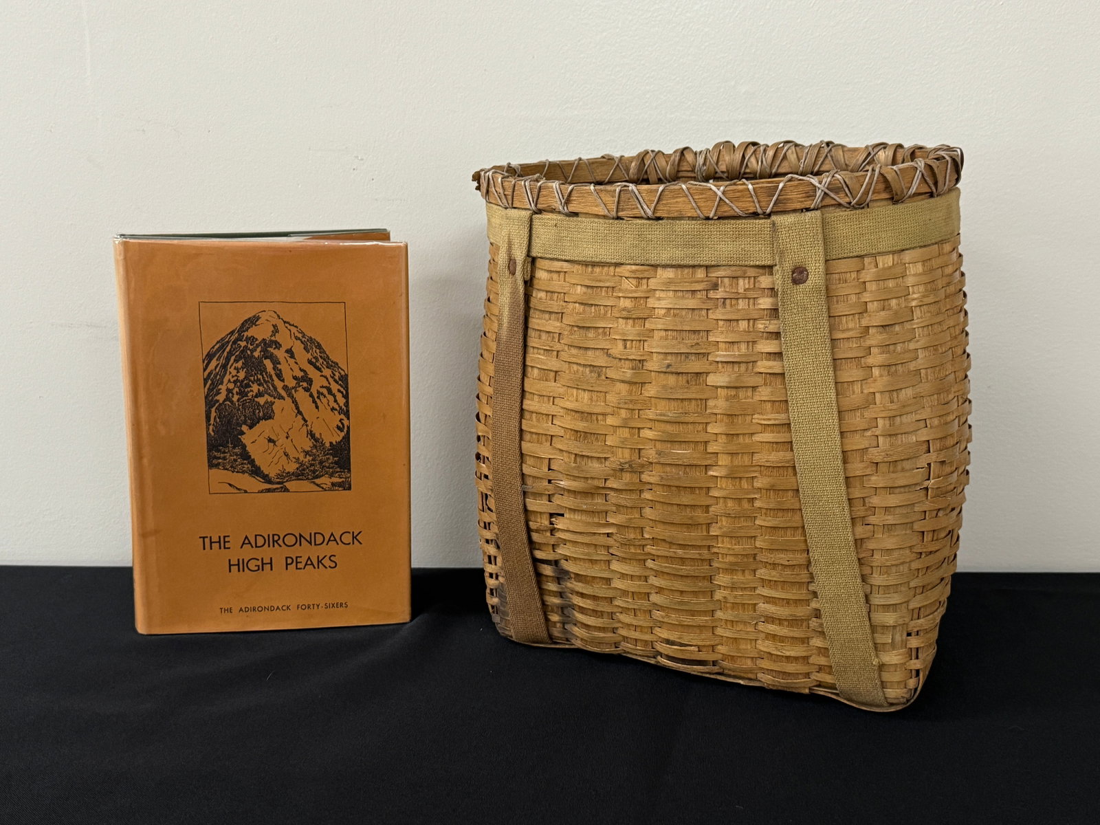 Youth Size Pack Basket & ADK High Peaks Book (1 of 1)